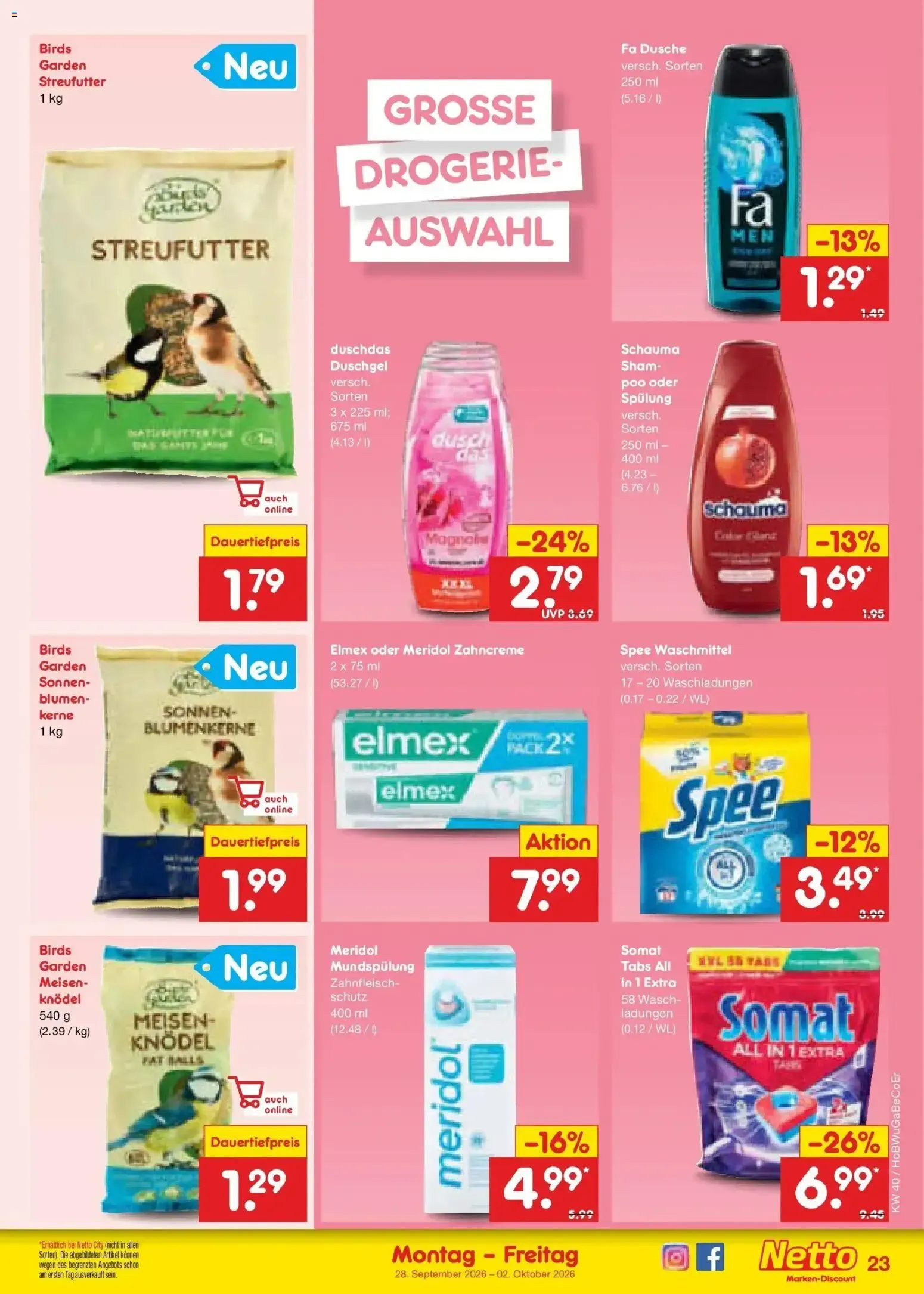 Netto Marken-Discount Prospekt Leipzig (ab 28.09.2026) » Angebote von 28. September bis 2. Oktober 2026 - Prospekt seite 33