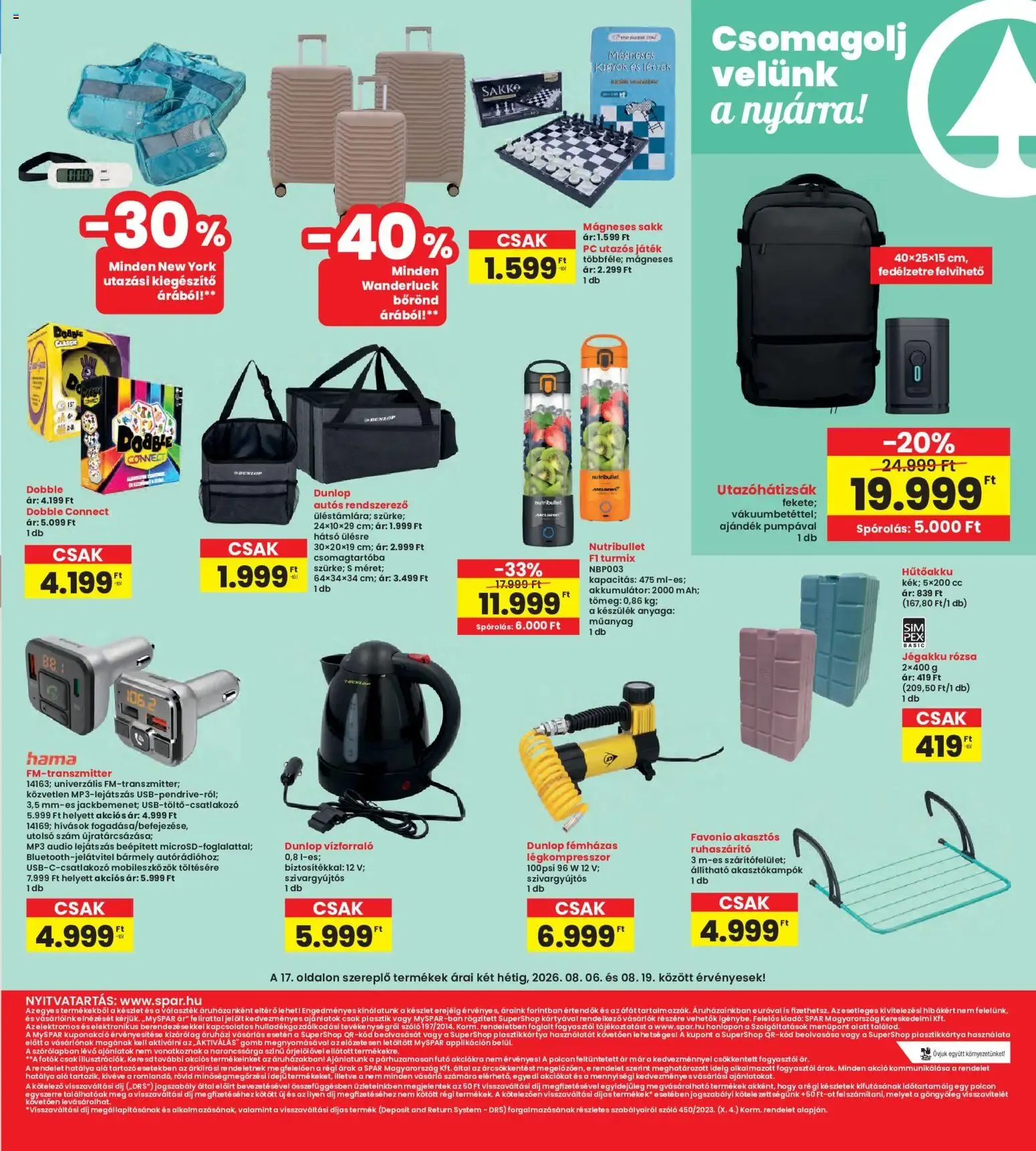 Katalógus Interspar akciós újság - 2026.08.06. -tól/töl > akció, lapozható szórólap 🛍️ augusztus 6.-tól augusztus 12.-ig 2026. - Oldal 17