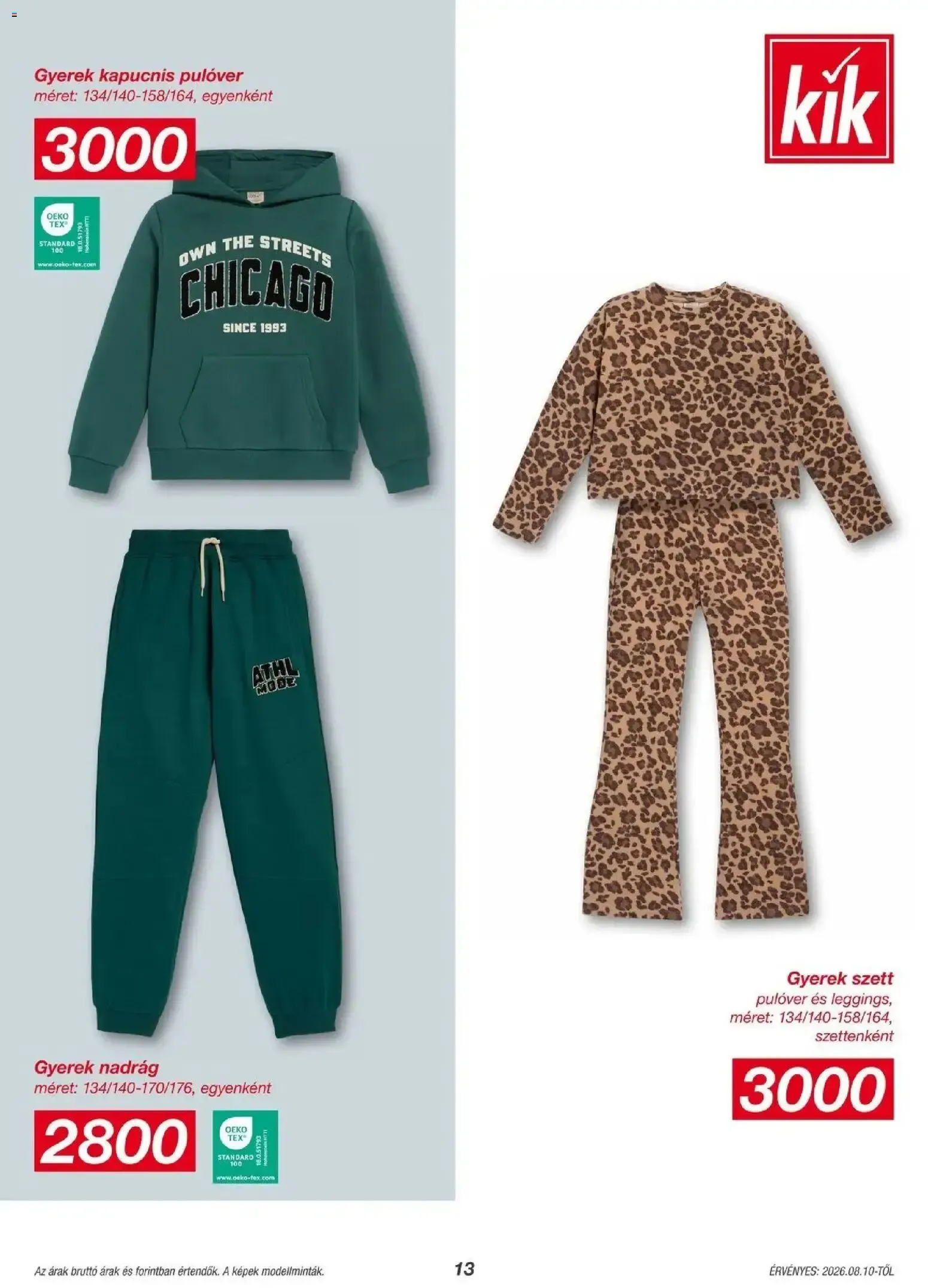Katalógus Kik: Más alegría en la escuela. Ofertas en ropa infantil y artículos escolares con motivos Bluey y Spiderman. augusztus 10.-tól augusztus 16.-ig 2026. - Oldal 13