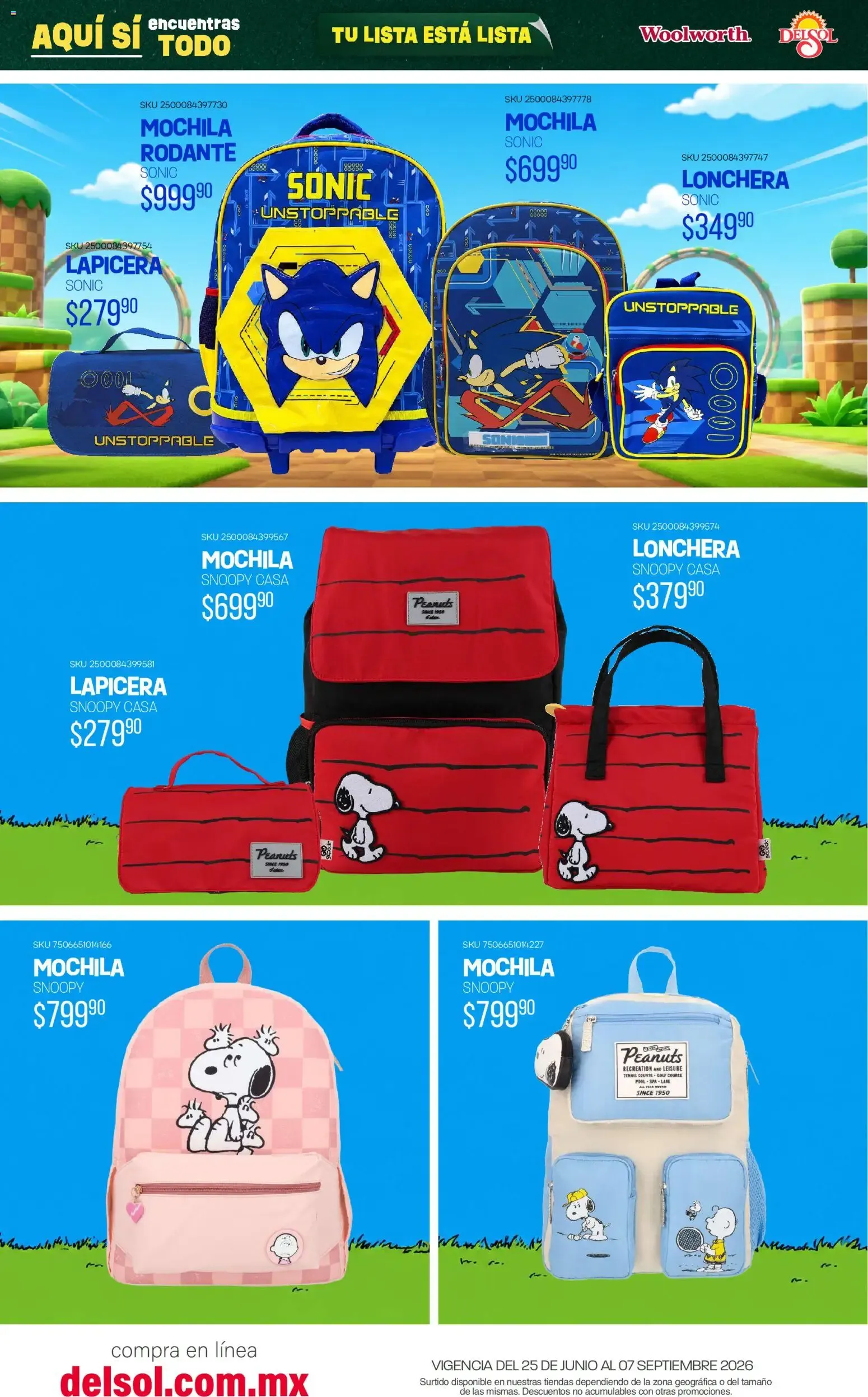 Catálogo de Del Sol y Woolworth catálogo Back To School (25/06/2026 - 07/09/2026) - catálogo en línea 25 de junio al 7 de septiembre 2026 - Pagina 46
