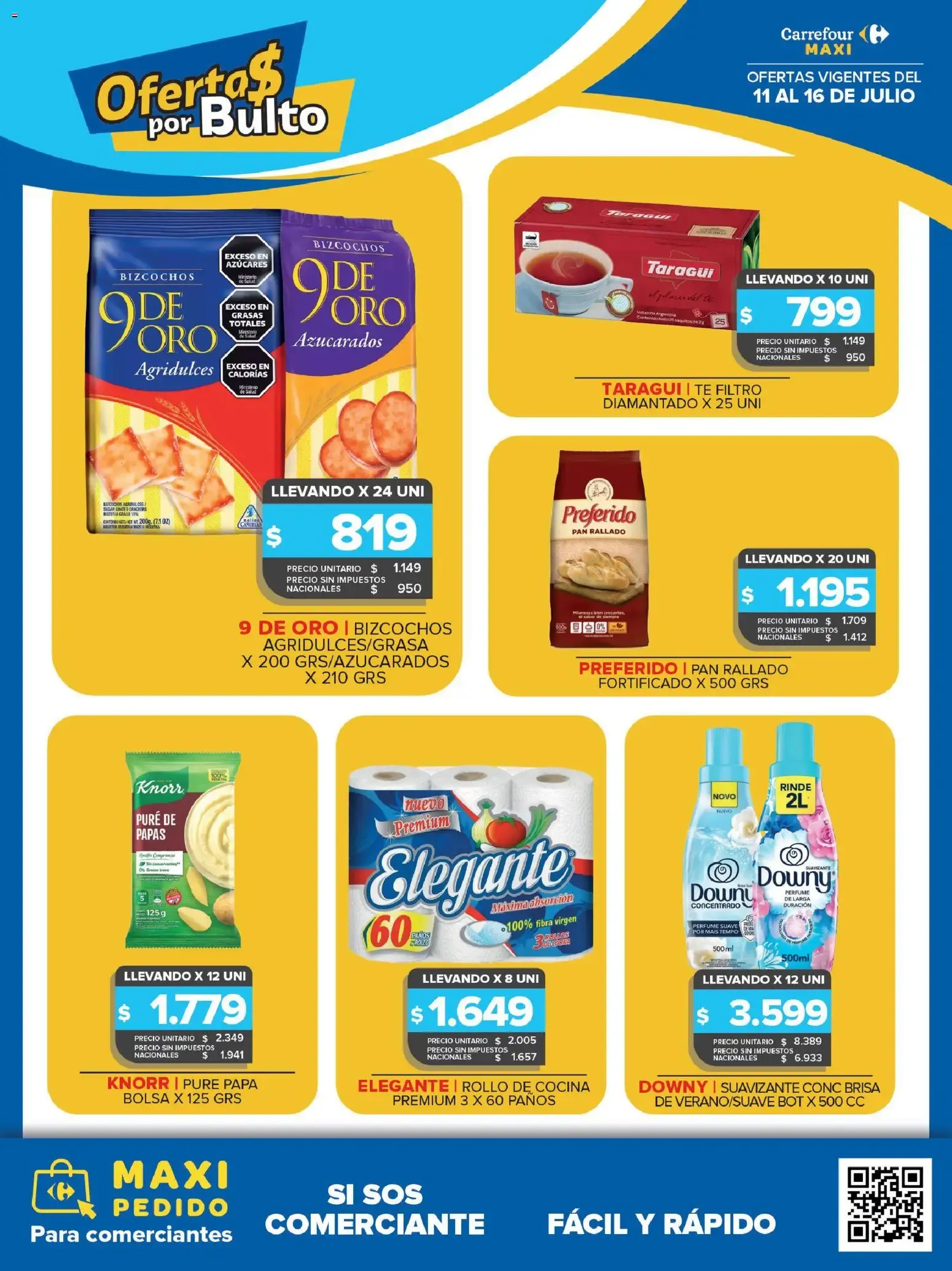 Ofertas de Carrefour Maxi || del 11/07/2026 - 17/07/2026 || Promociones 11 de julio al 16 de julio 2026 - Página 9 del catálogo