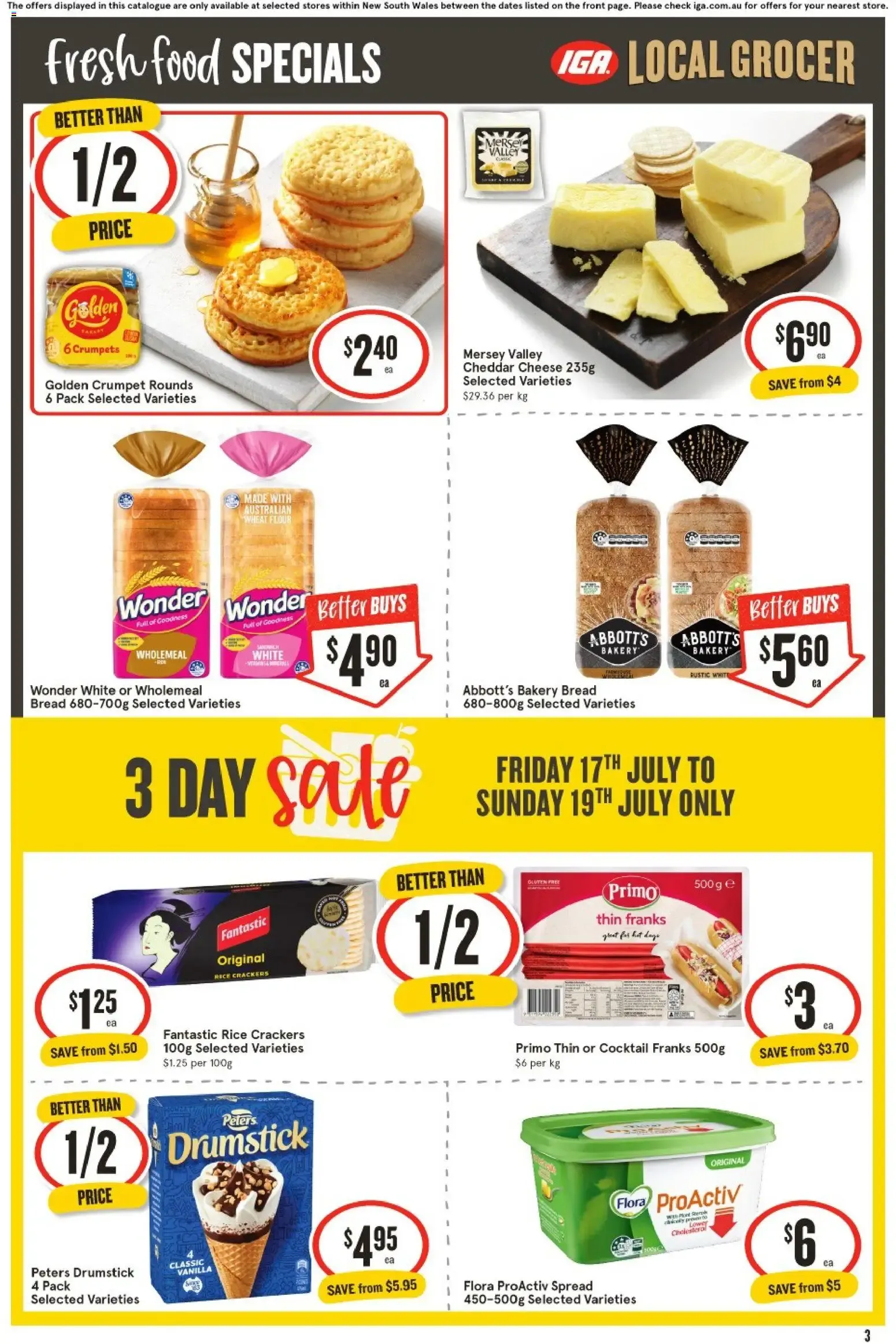 IGA Local Grocer - Big Family Big Prizes - Catalogue valid from 15 July to 21 July 2026 - page 3