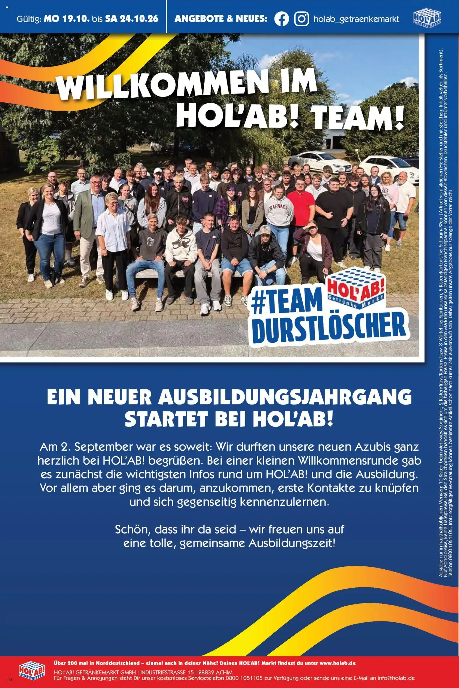 HOL’AB! Prospekt (ab 19.10.2026) zum Blättern von 19. Oktober bis 24. Oktober 2026 - Prospekt seite 10
