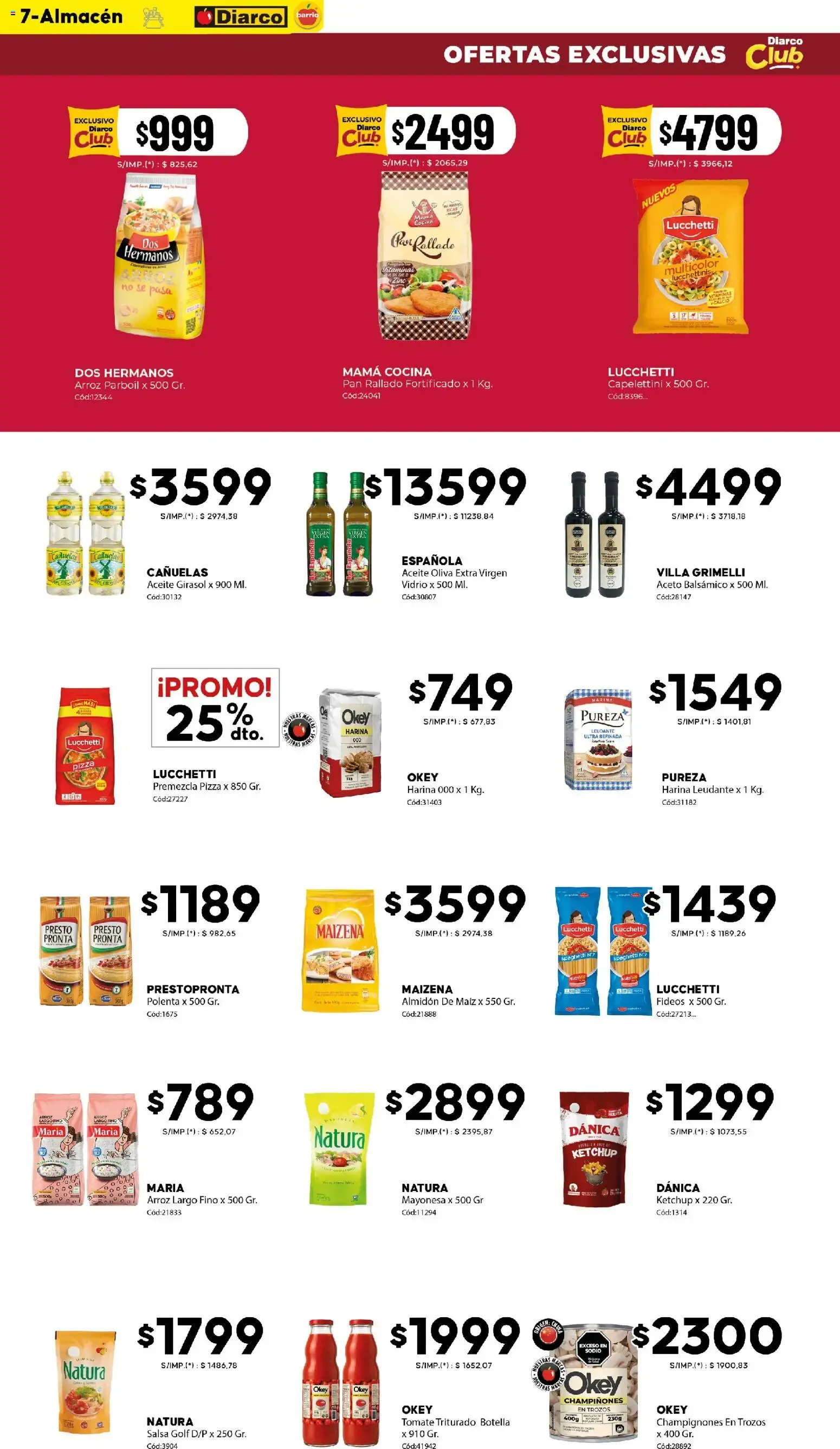 Ofertas de Diarco - Ofertas Diarco Barrio del 20/07/2026 - 24/07/2026 20 de julio al 24 de julio 2026 - Página 7 del catálogo
