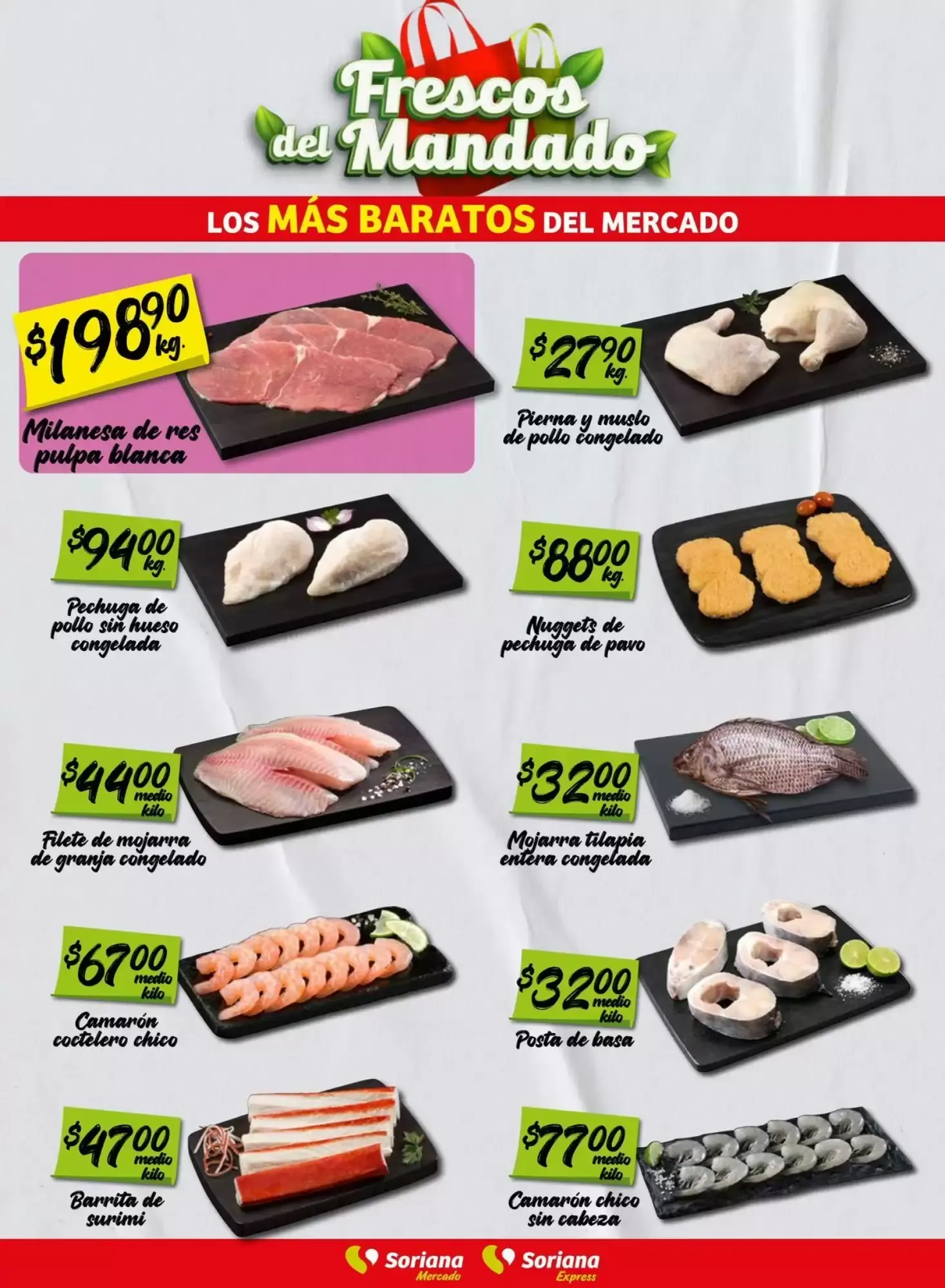 Catálogo de Frescos del Mandado: Los Más Baratos del Mercado - Soriana 13 de octubre al 15 de octubre 2026 - Pagina 2