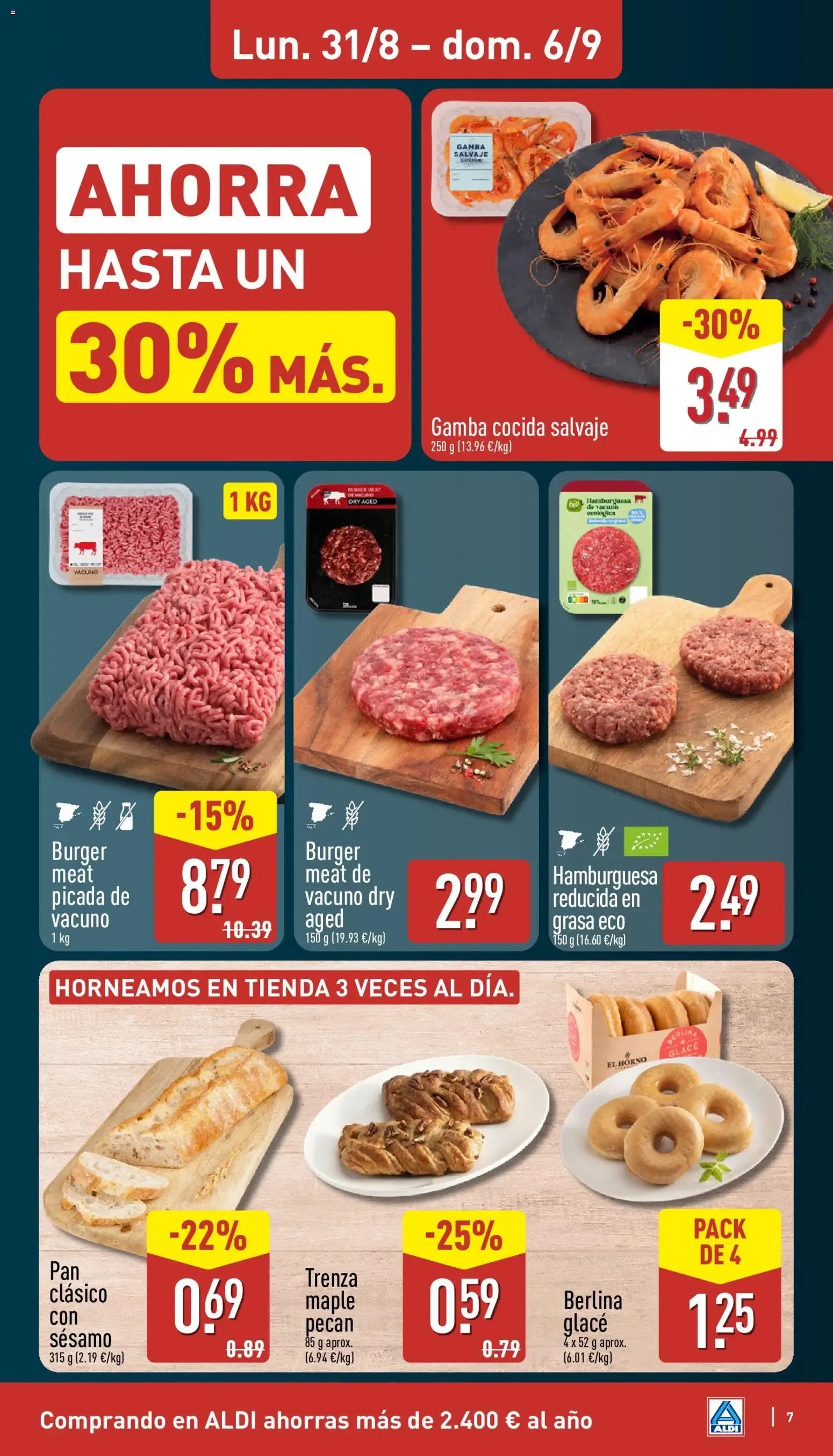 Catálogo de Aldi folleto Baleares del 31/08/2026 | Catálogo 31 de agosto al 6 de septiembre 2026 - Página 7