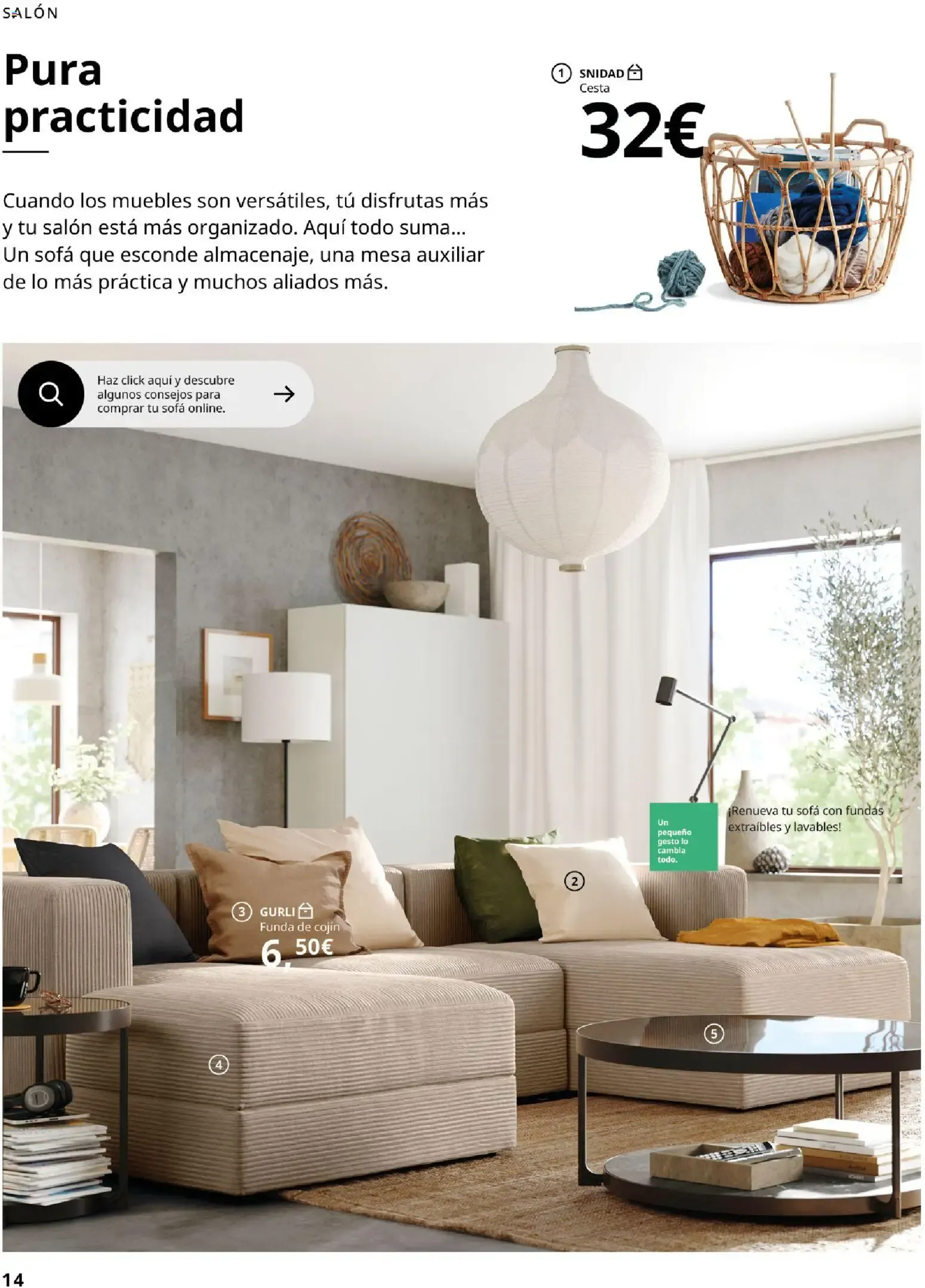 Catálogo de IKEA - Haz espacio para lo que más quieres del 01/09/2026 1 de septiembre al 31 de enero 2027 - Página 14