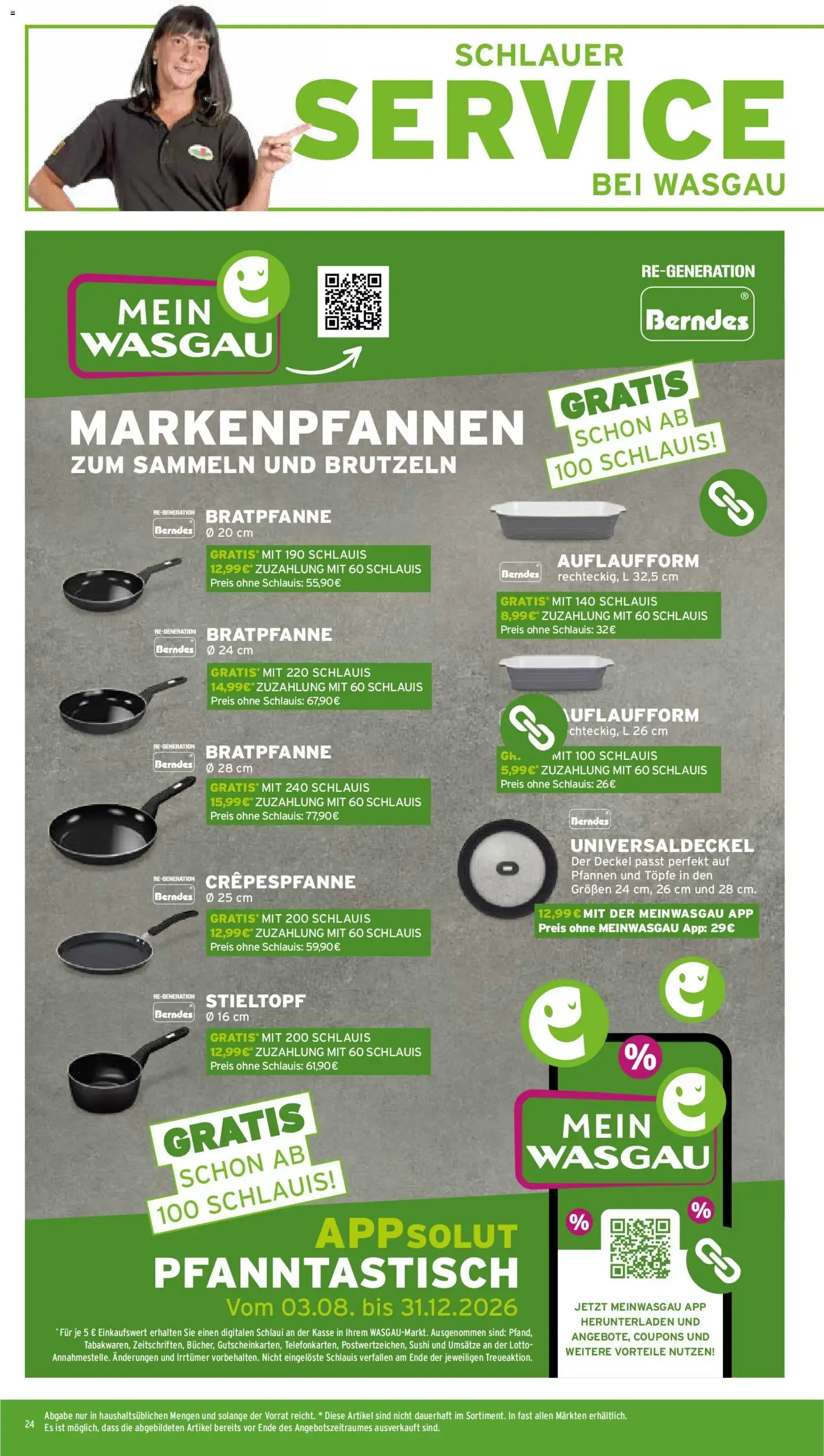 Wasgau Prospekt (ab 27.07.2026) zum Blättern von 27. Juli bis 1. August 2026 - Prospekt seite 24