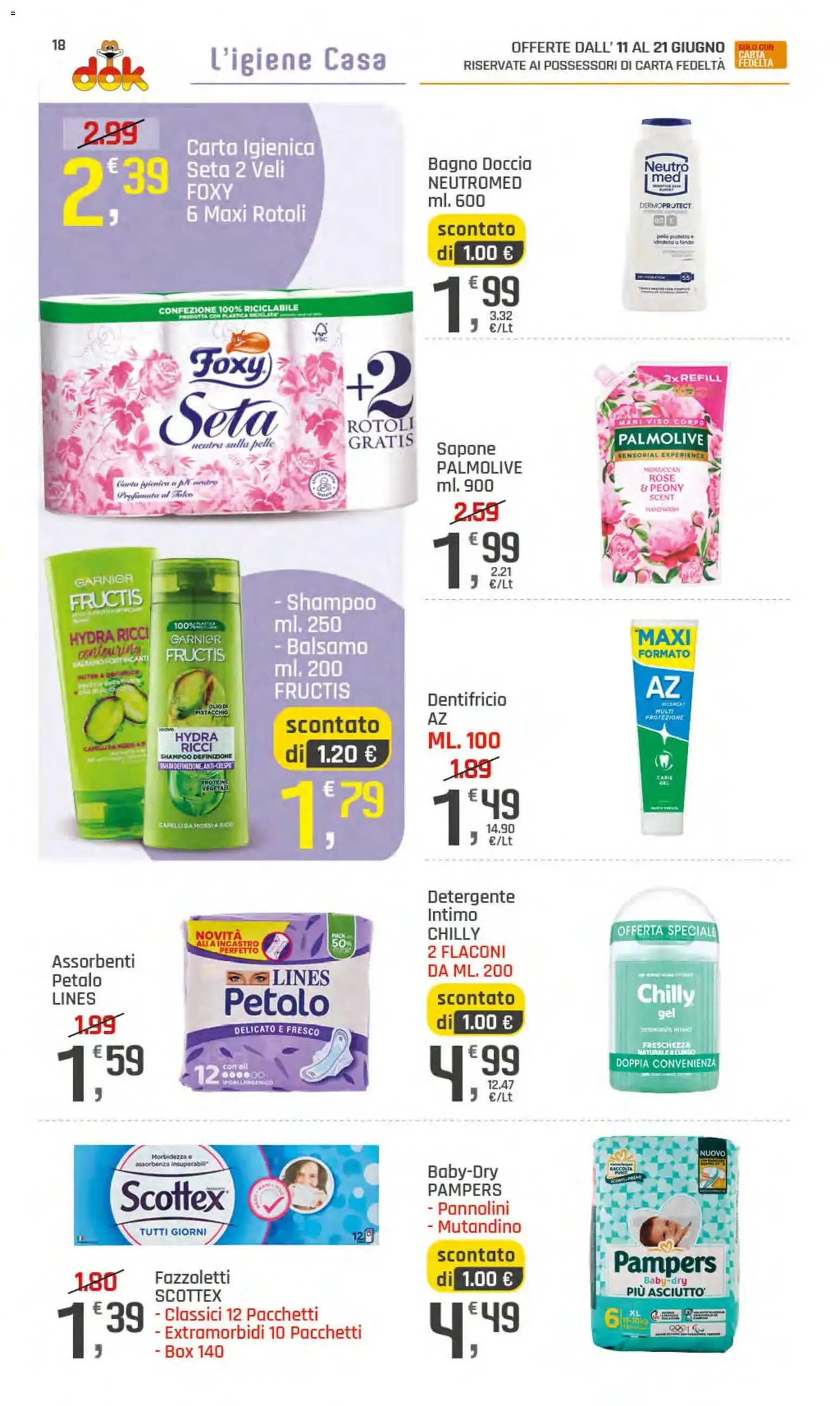 Nuovo DOK volantino dal 11/06/2026 > offerte anteprima 🛍️ da 11 giugno a 21 giugno di 2026 - Pagina del volantino 18