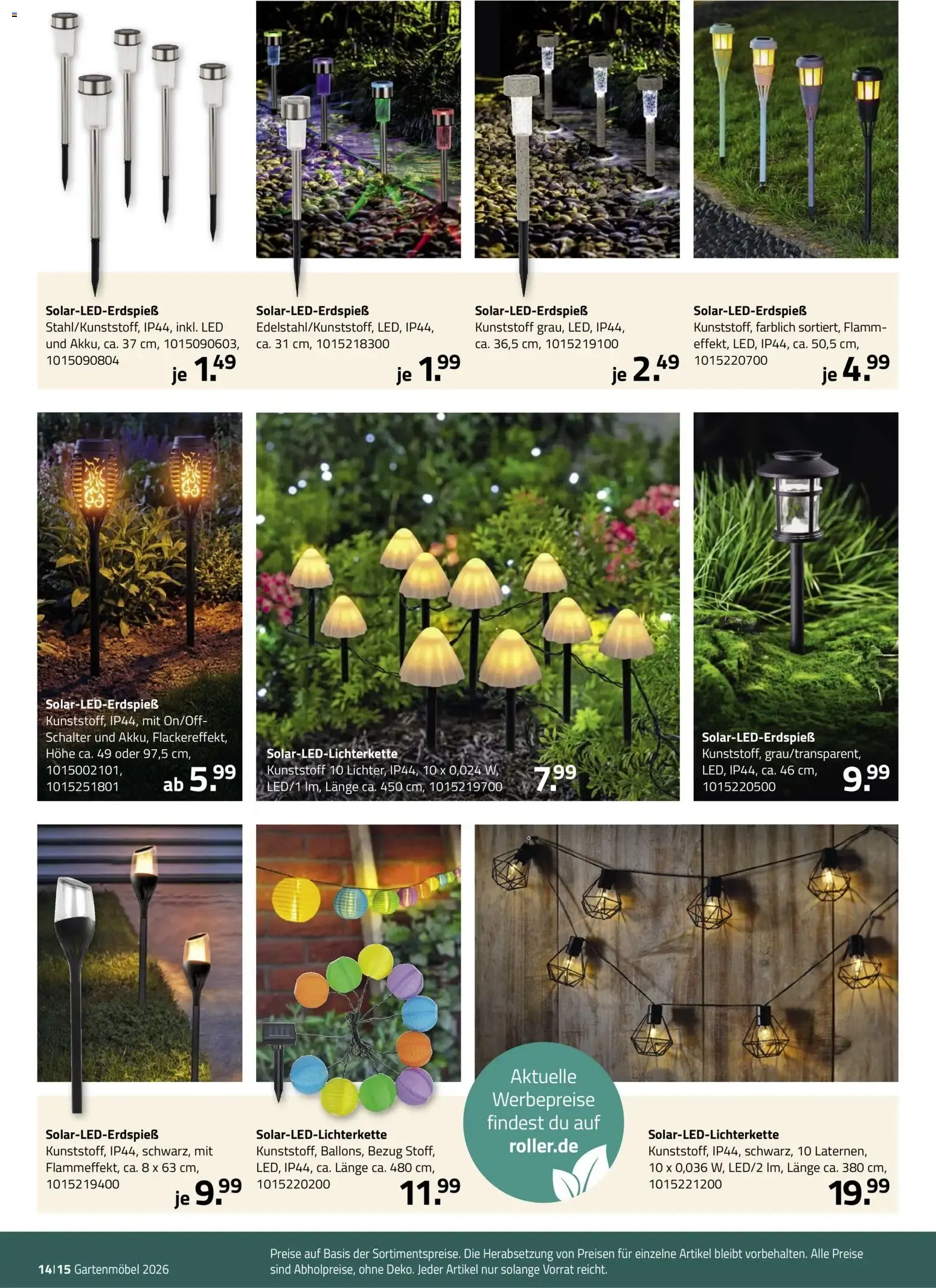 Roller Gartenliebe: Neue Looks für deinen Sommer von 23. Februar bis 26. September 2026 - Prospekt seite 13