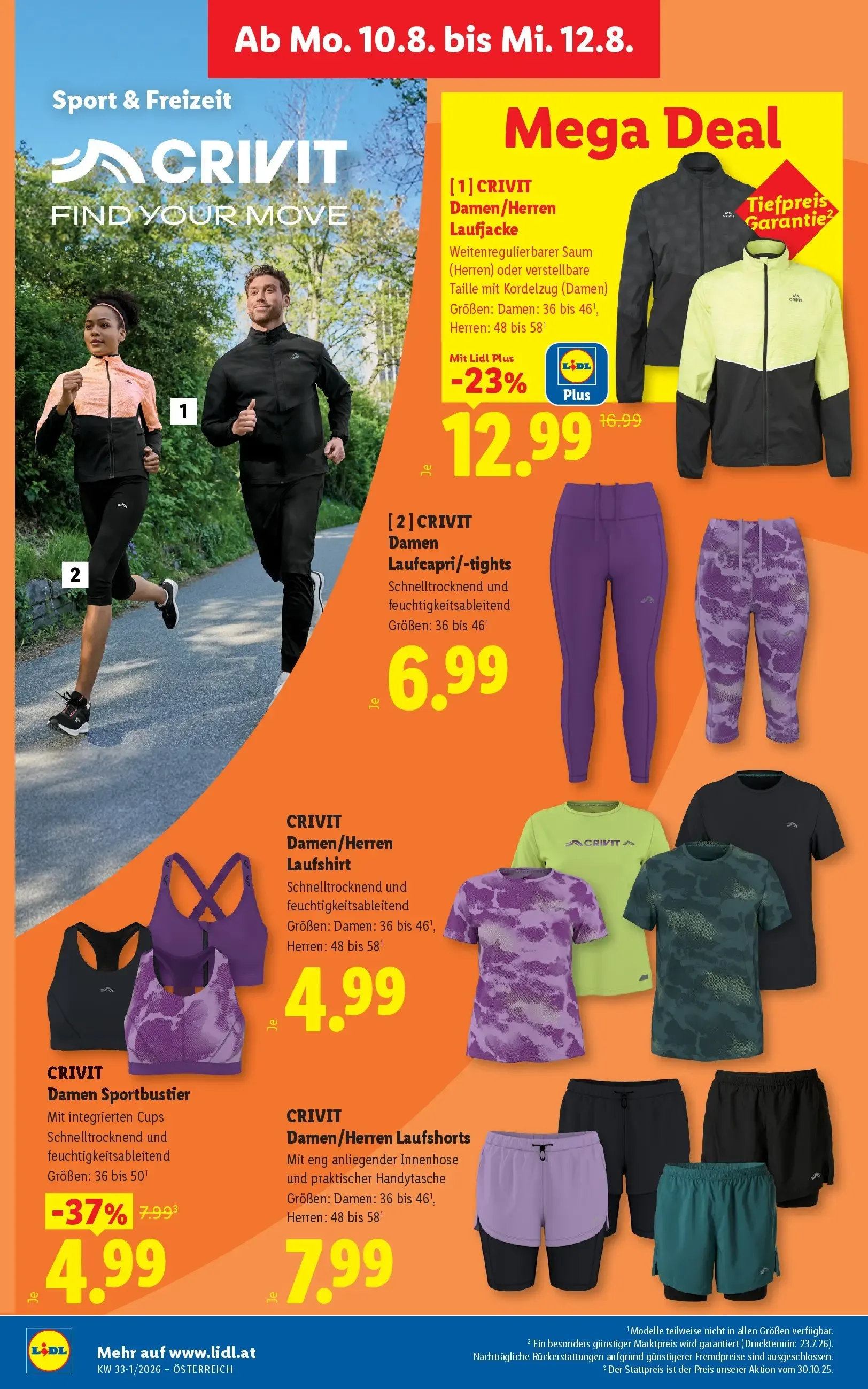 Lidl Plus Österreichs günstigste Preise von 6. August bis 8. August 2026 - Flugblätt seite  34