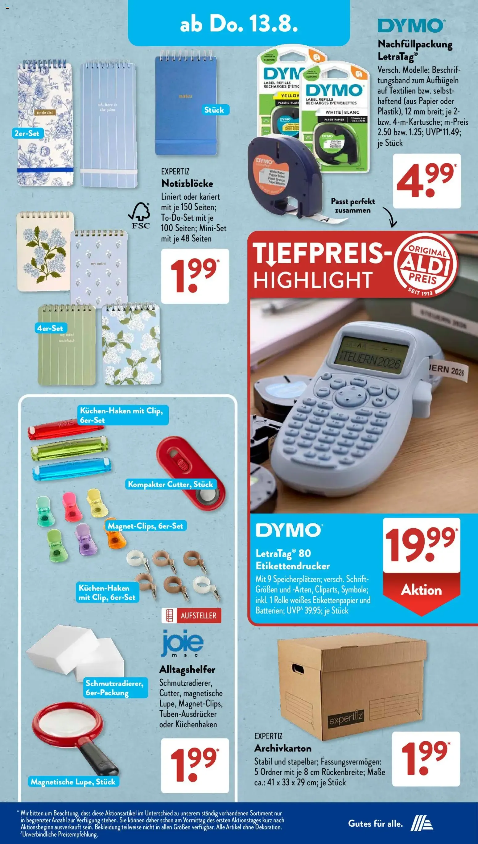 Aldi Süd Tiefpreis-Highlight von 10. August bis 15. August 2026 - Prospekt seite 7