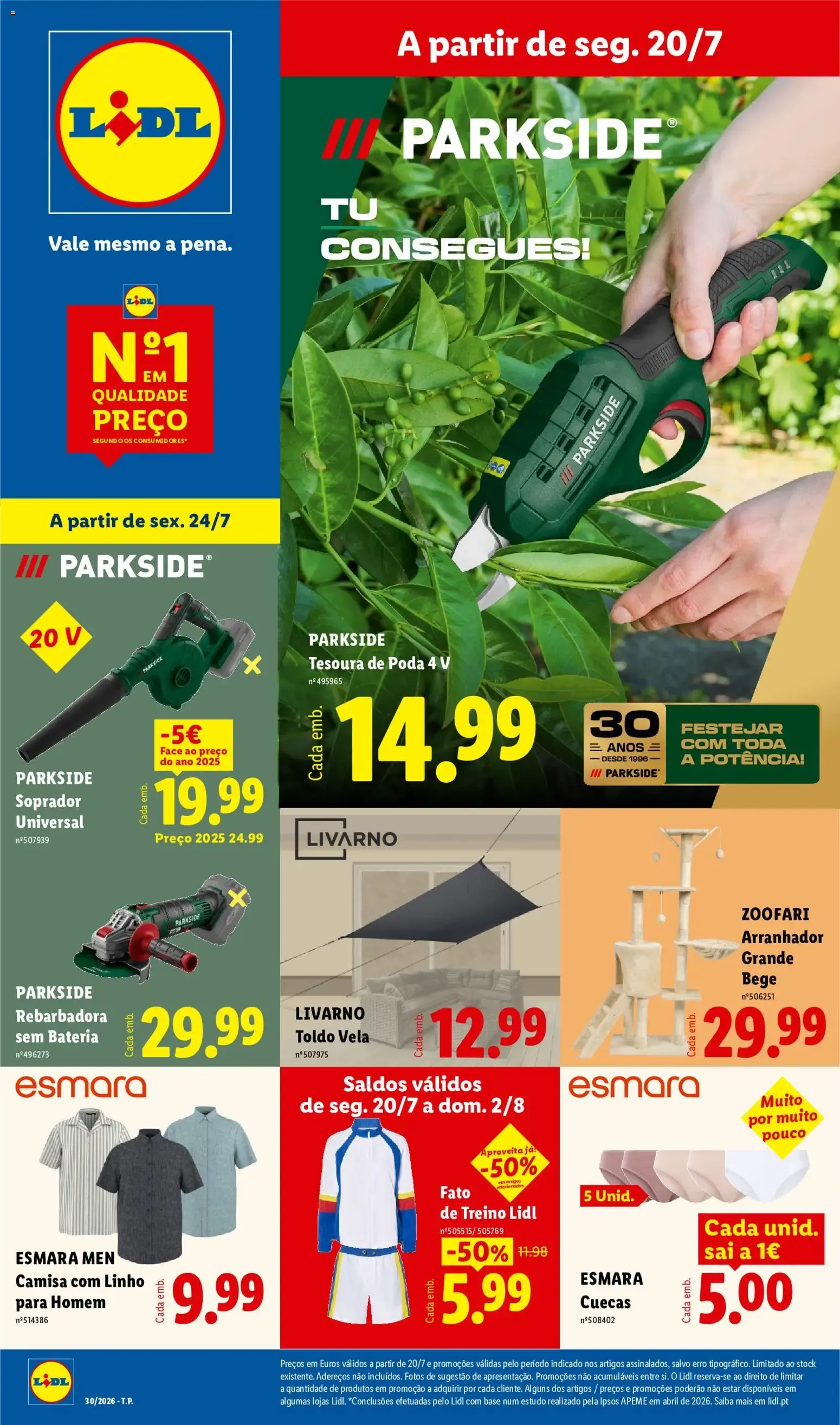 Lidl Novidades » de 20/07/2026 - 26/07/2026