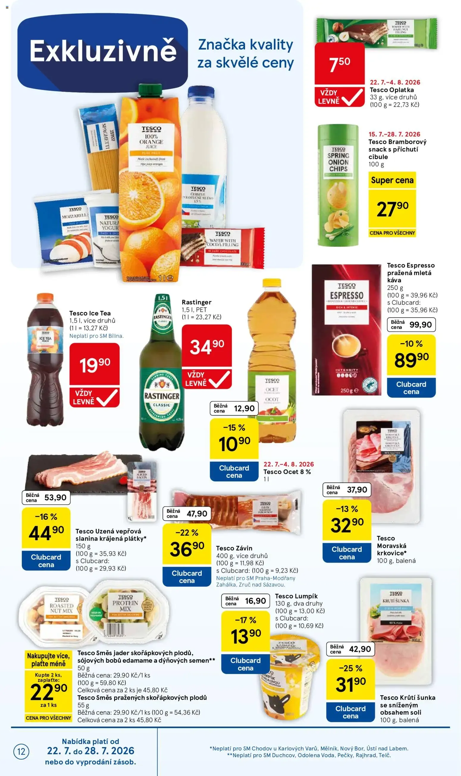 TESCO supermarket - 22. července 28. července 2026 - Page 12