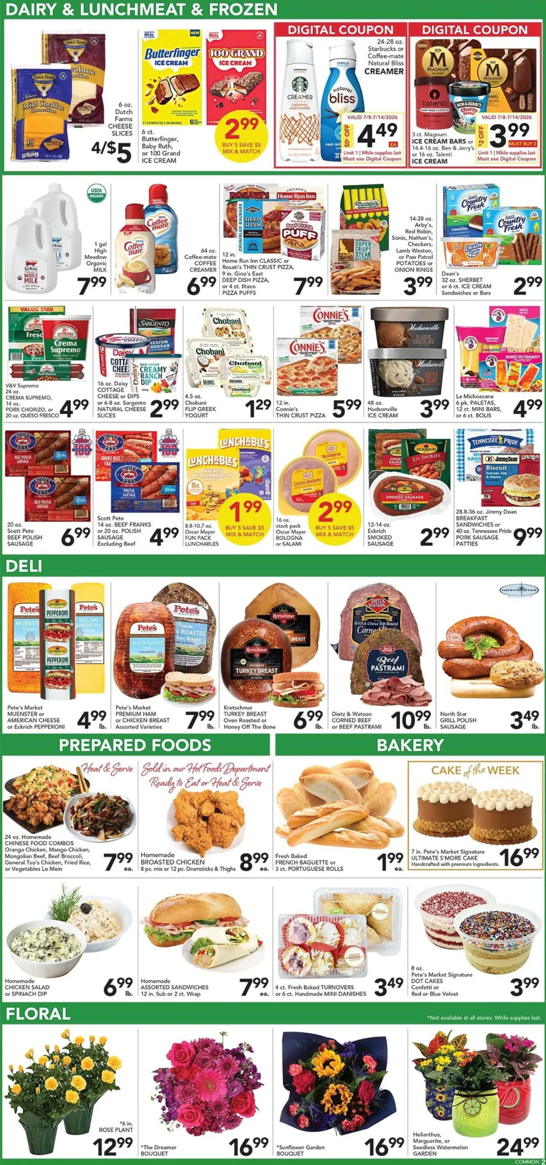 Weekly ad Current Pete's Fresh Market - Orland Park leaflet valid from Wednesday 07/08/2026 to Tuesday 07/14/2026 from July 8 to July 14 2026 - Page 2