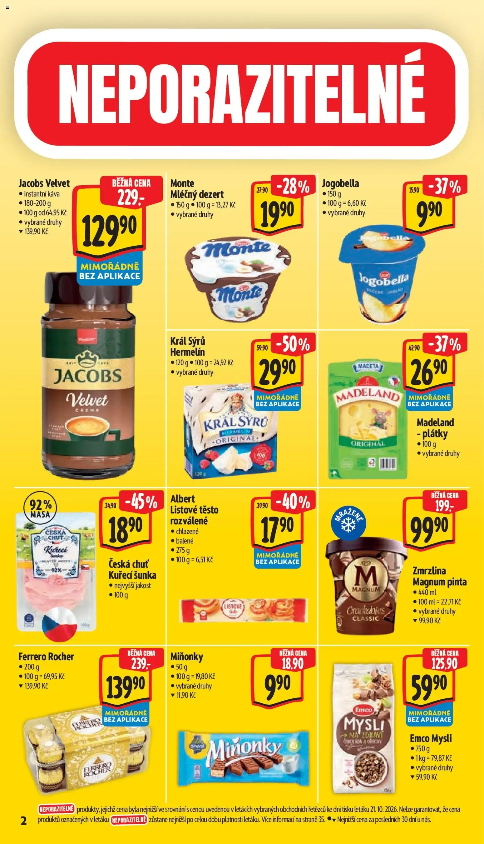 Albert leták - Hypermarket od 28.10.2026 - Akční leták - 29. října 3. listopadu 2026 - Page 6