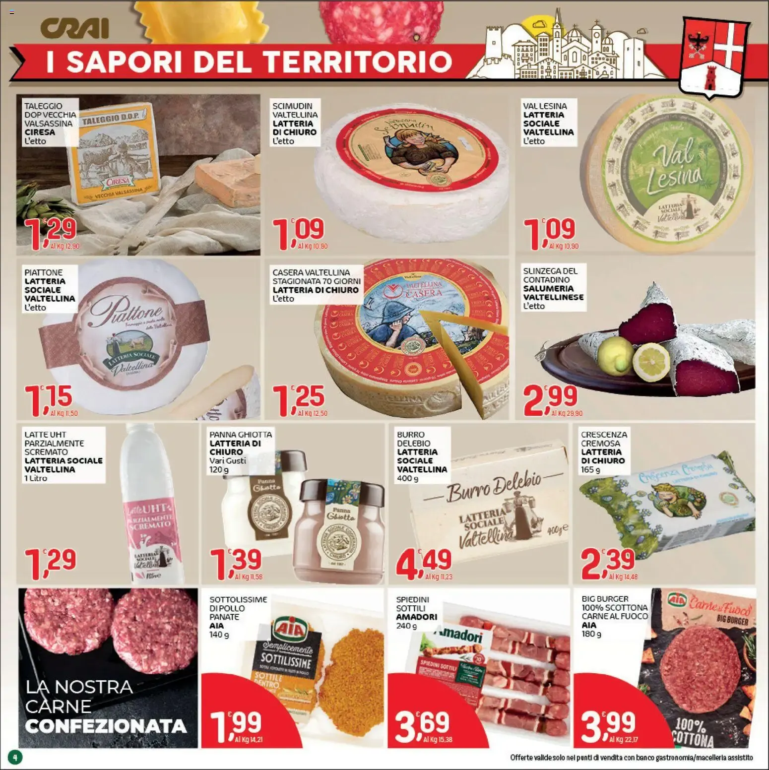 CRAI Offerte Bollenti da 6 agosto a 19 agosto di 2026 - Pagina del volantino 4