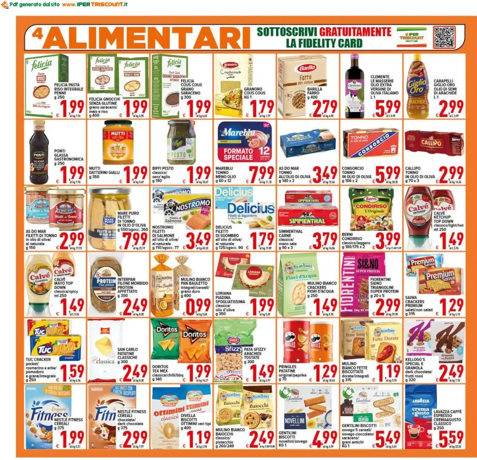 Iper Triscount Supermercati - Anniversario! Offerte valide dall'1 al 9 luglio 2026 da 1 luglio a 9 luglio di 2026 - Pagina del volantino 4