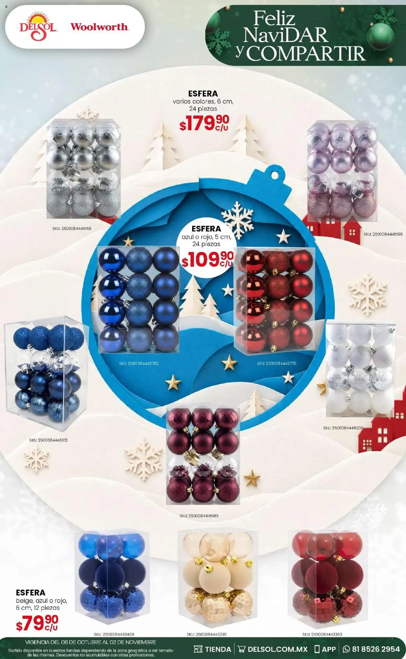 Catálogo de Del Sol y Woolworth - Feliz NaviDar y Compartir (08/10/2026 - 02/11/2026) - catálogo en línea 8 de octubre al 2 de noviembre 2026 - Pagina 10