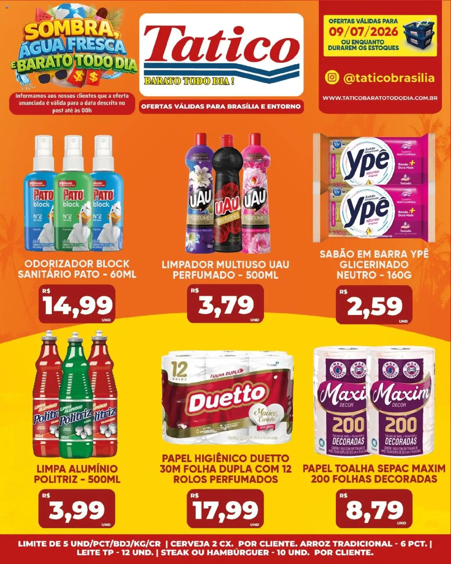 Encarte de Tatico ofertas do Dia de 09/07/2026 | Promoções Online 9 de julho até 9 de julho 2026 - Pagina 18