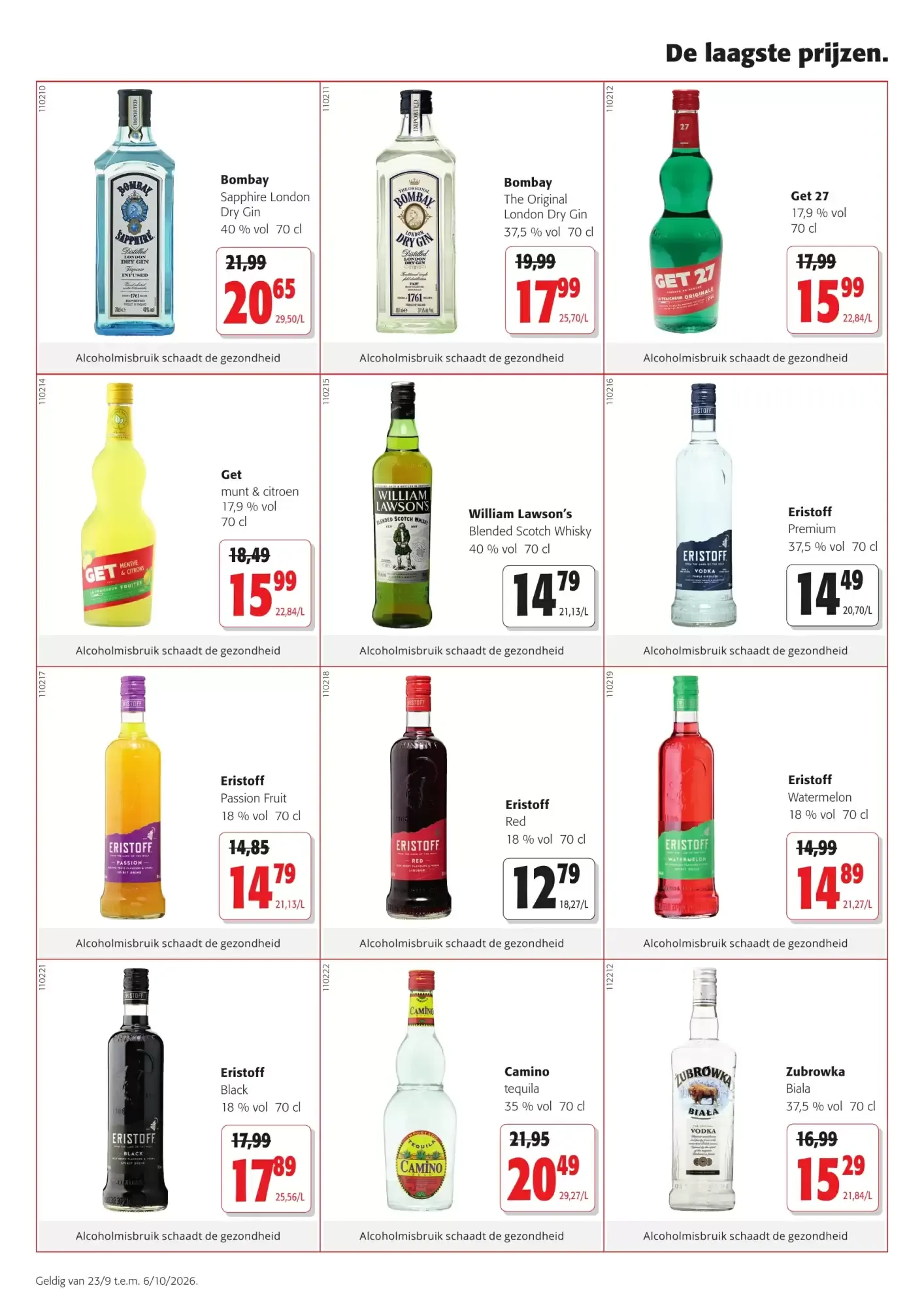 Colruyt: Alle acties van 23 september tot 6 oktober 2026 - folder pagina 2