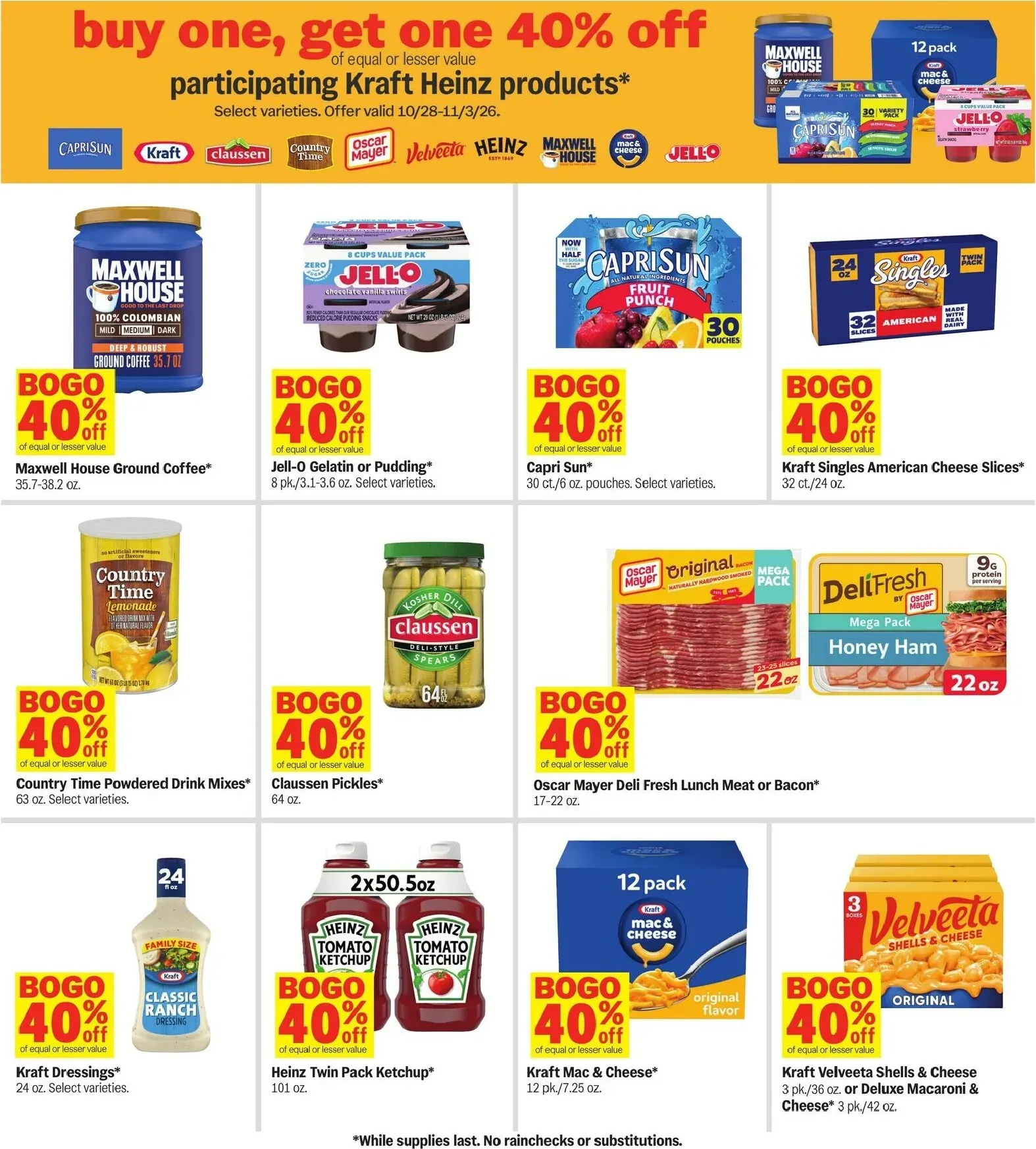 Weekly ad Fright Night Faves. Real Low Prices. from October 28 to November 3 2026 - Page 38
