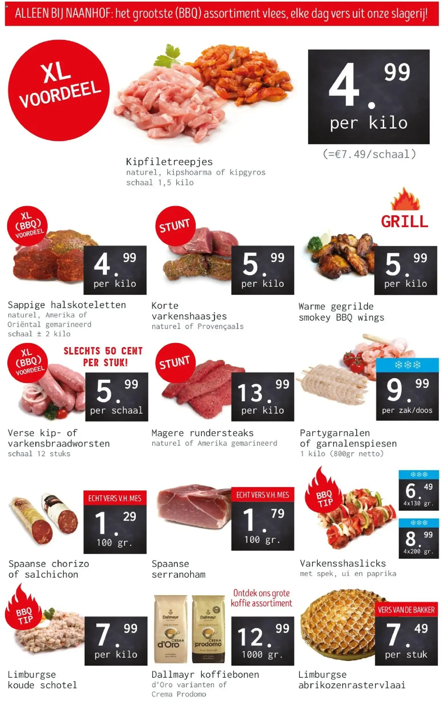 Naanhof: El surtido de carne (BBQ) más grande