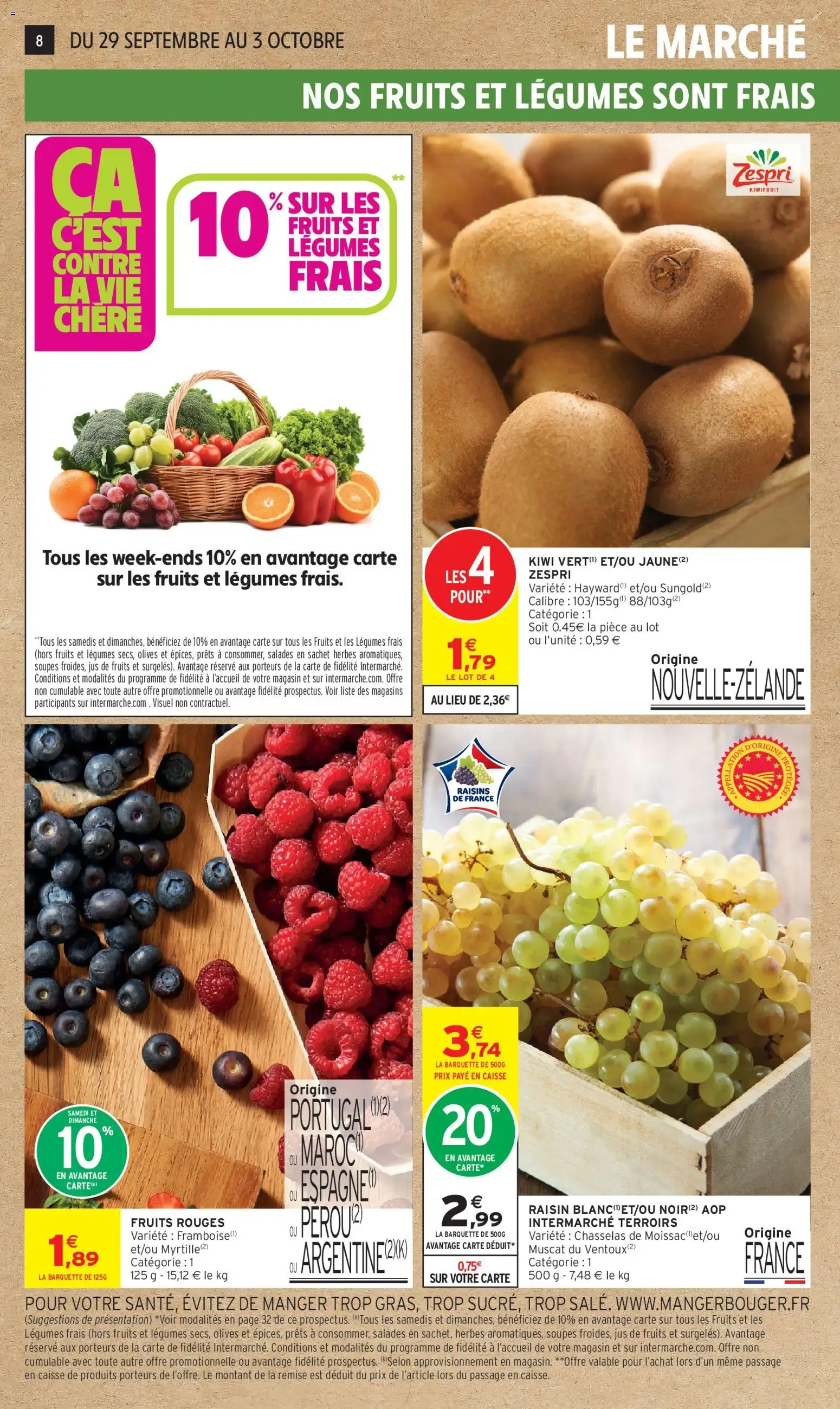 Intermarché - Anniversaire: 100% remboursés en bons d'achat du 29 septembre au 11 octobre 2026 - Catalogue page 8