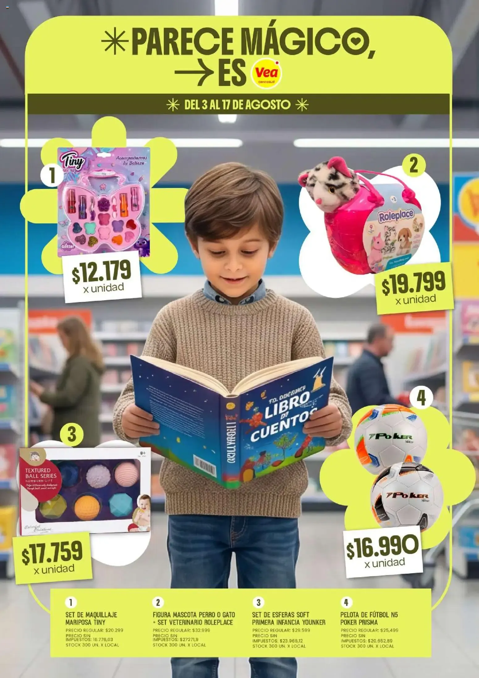 Ofertas de Vea - Folleto Especial Día del Niño Vea del 03/08/2026 - 17/08/2026 3 de agosto al 17 de agosto 2026 - Página 1 del catálogo