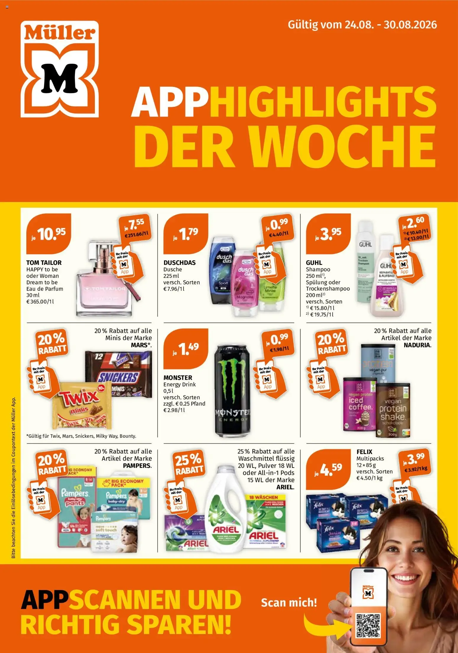 APPHIGHLIGHTS DER WOCHE von 24. August bis 30. August 2026 - Prospekt seite 1