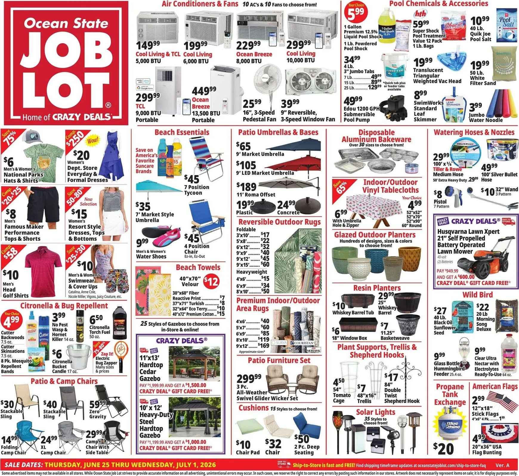 Ocean State Job Lot - Home of CRAZY DEALS