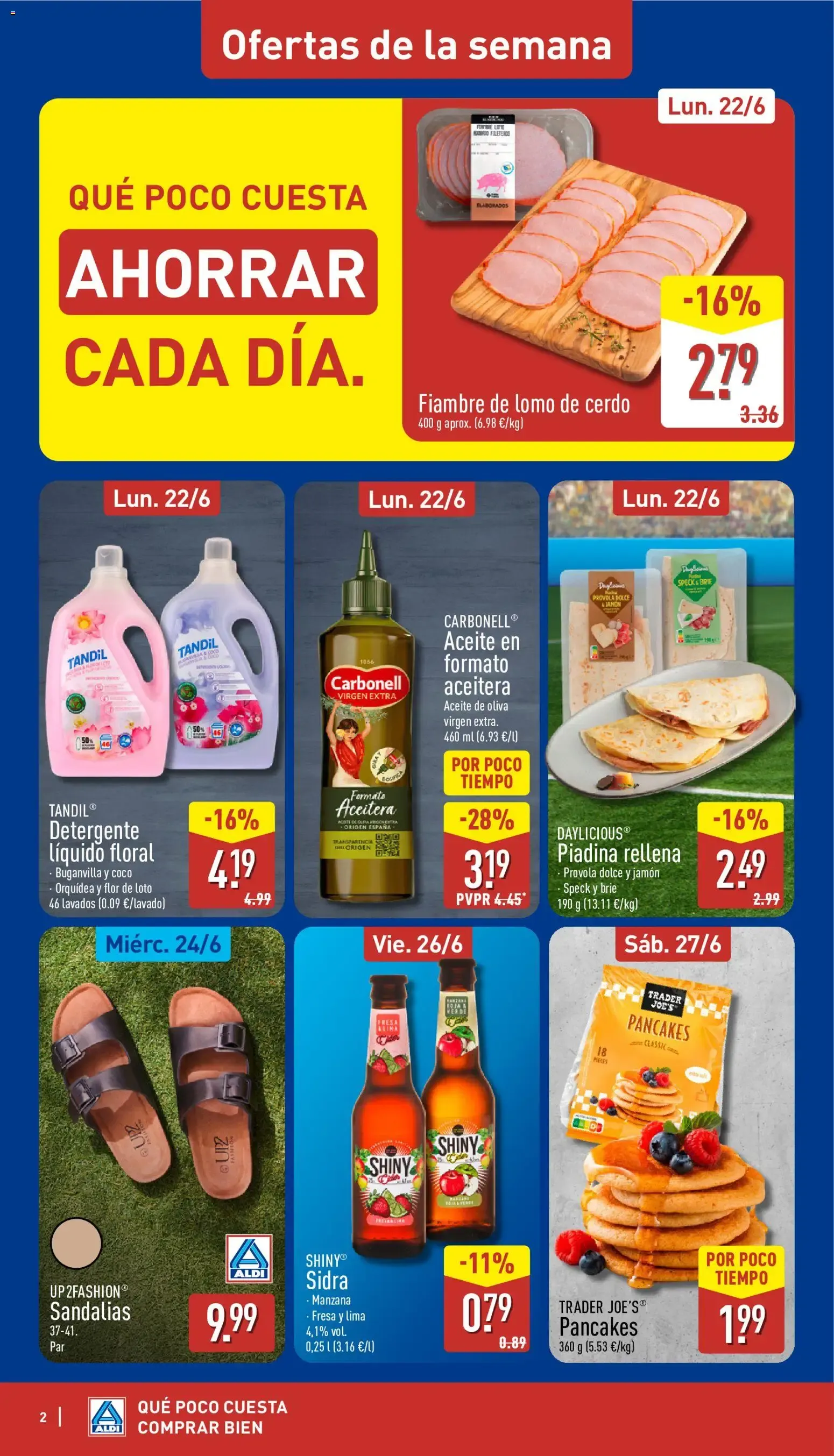 Catálogo de Aldi folleto Canarias del 22/06/2026 | Catálogo 22 de junio al 28 de junio 2026 - Página 2