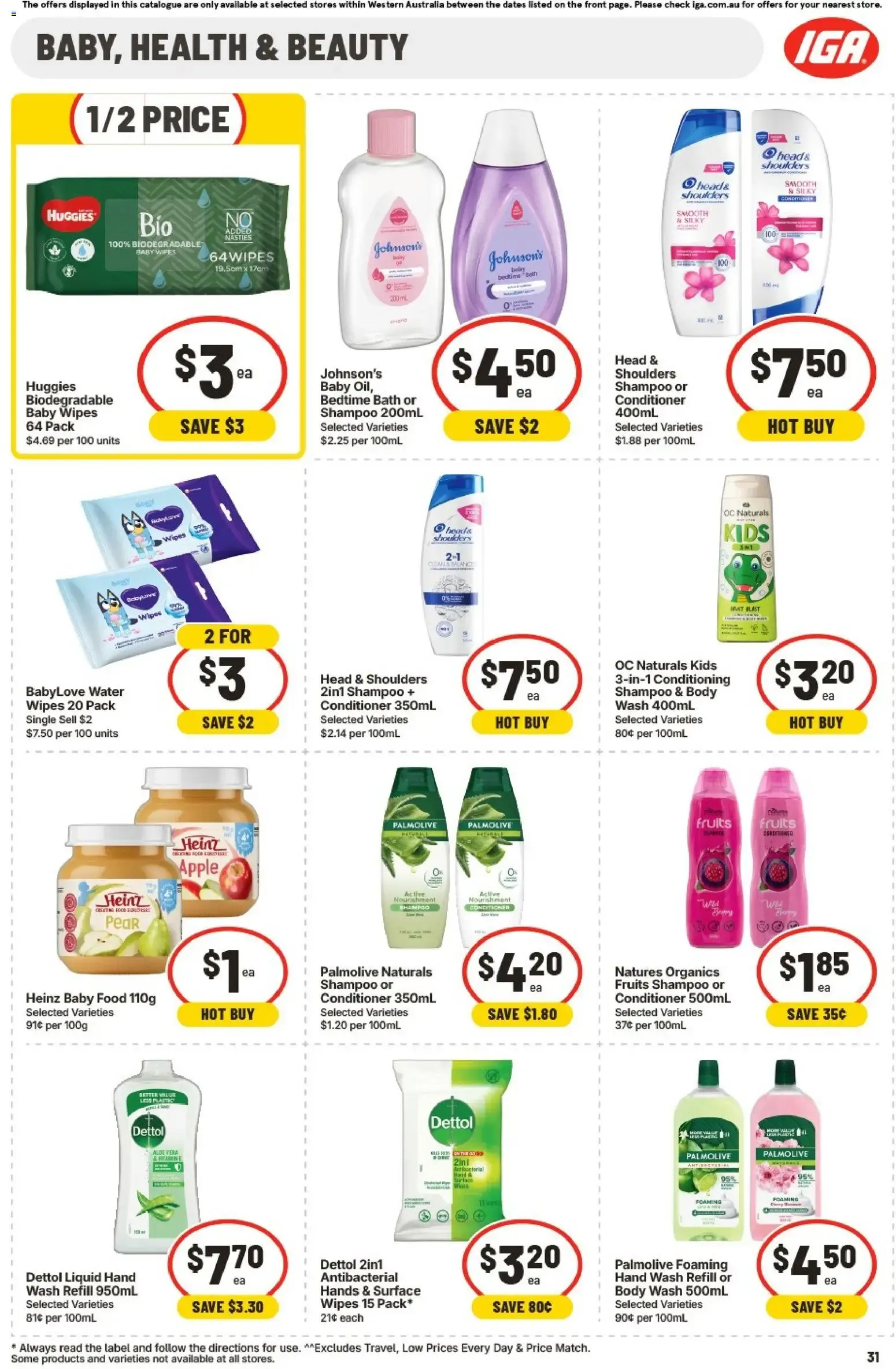 IGA catalogue valid from 28/10/2026 > Online Australia - Catalogue valid from 28 October to 3 November 2026 - page 31
