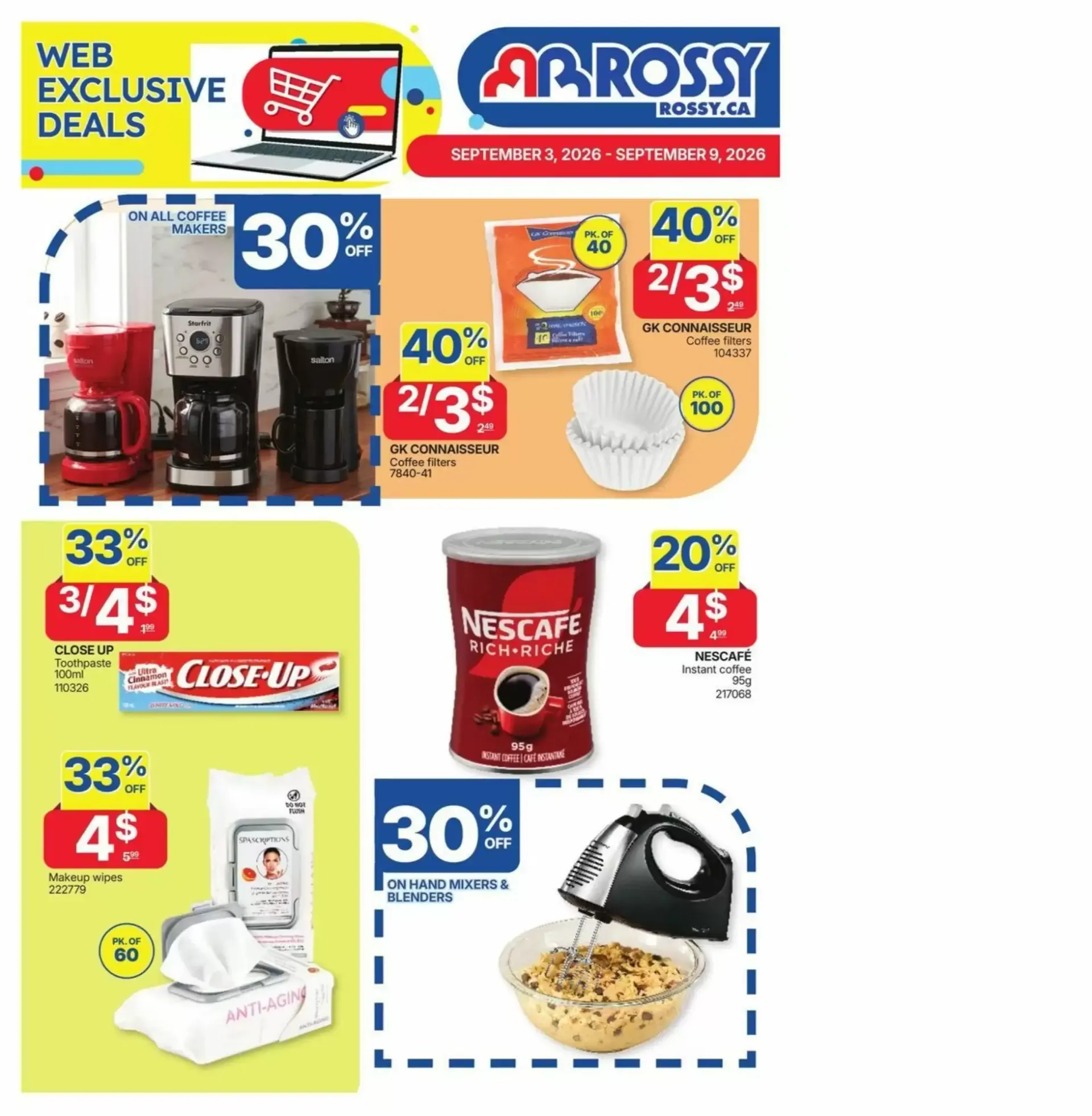 Rossy flyer week 36 from September 3 to September 9 2026 - flyer page 9