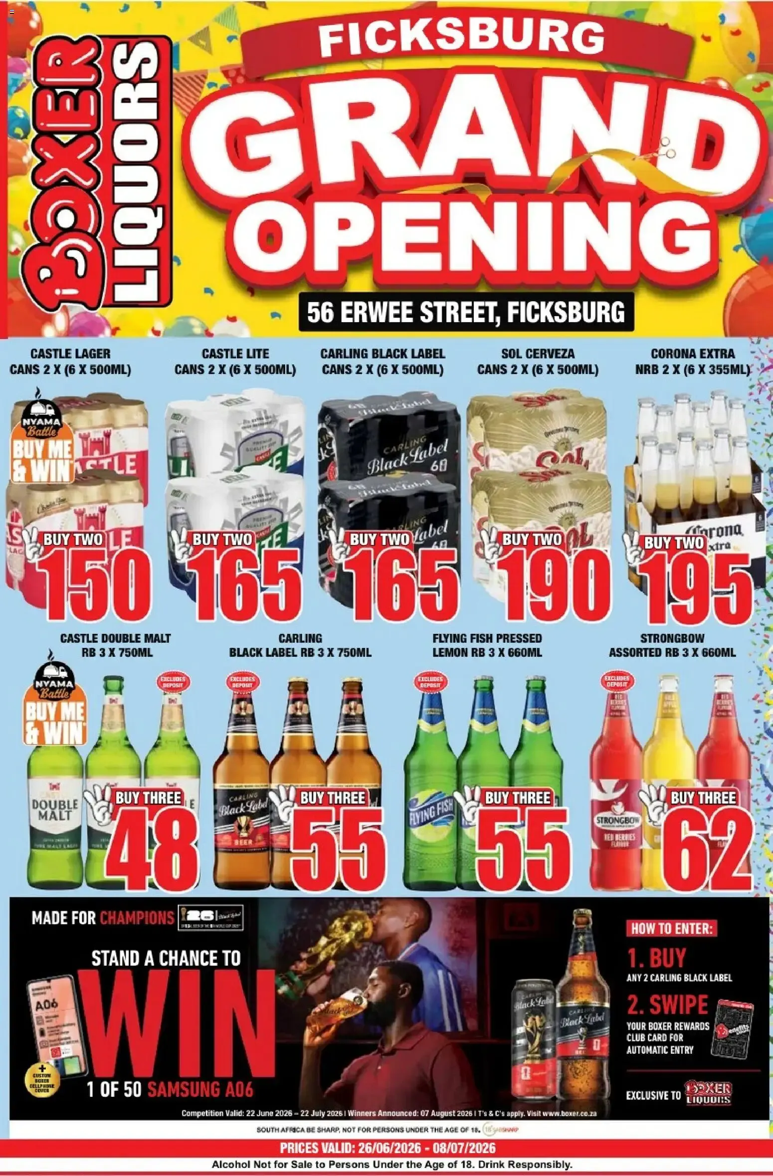 Boxer Ficksburg - Liquors (22/06/2026 - 08/07/2026) Online