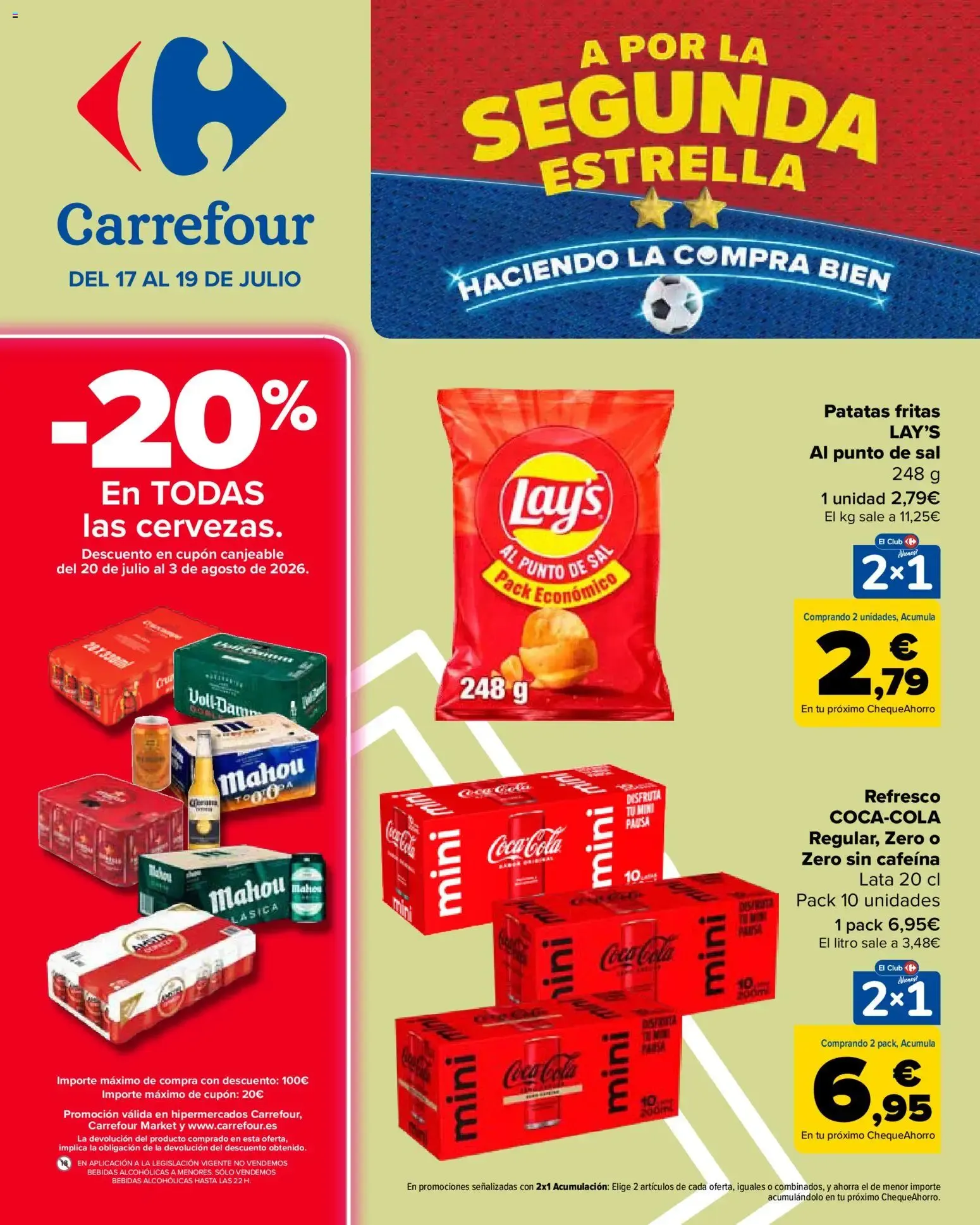 Catálogo de Carrefour del 17 al 19 de Julio 17 de julio al 19 de julio 2026 - Página 1
