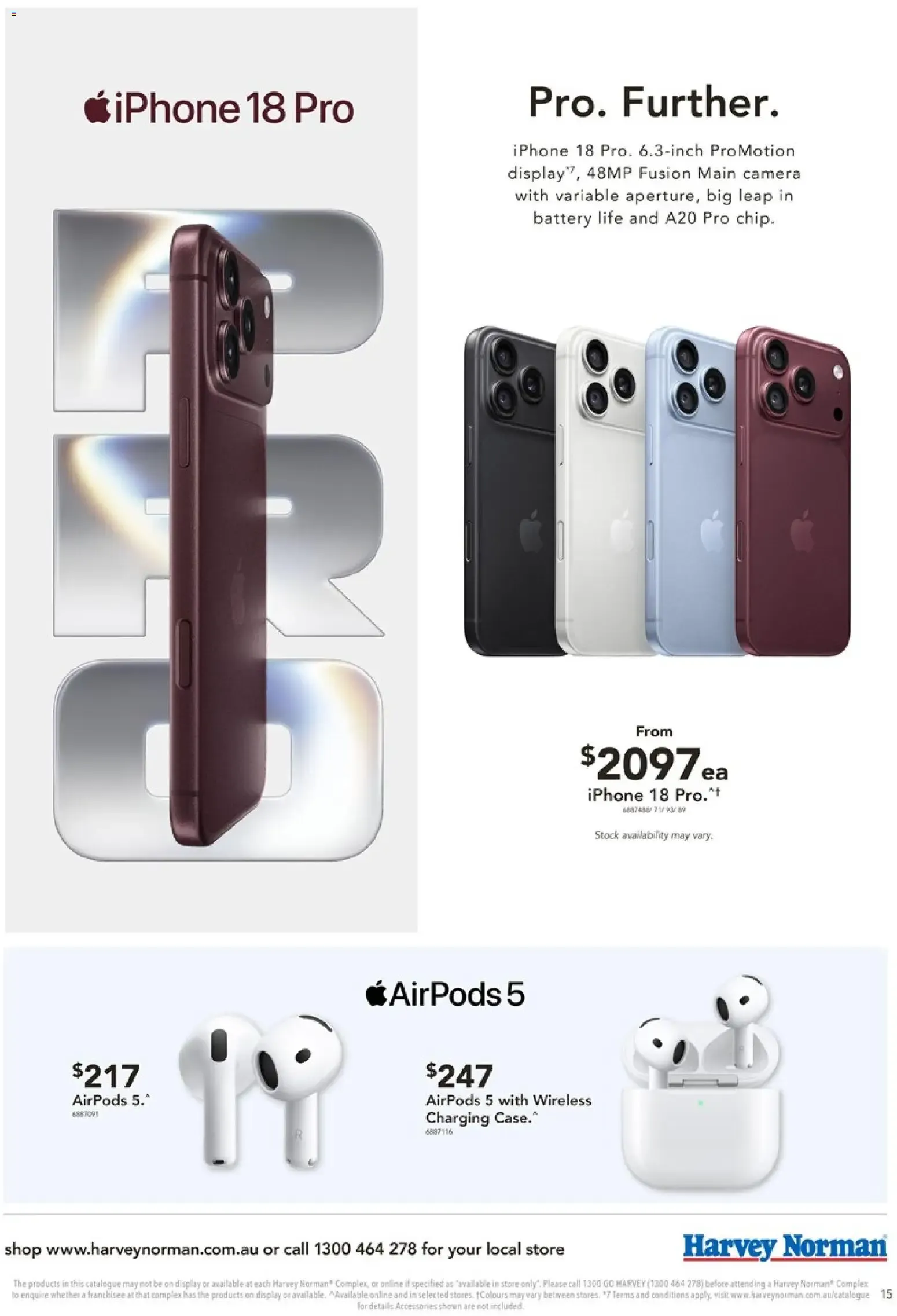 Harvey Norman Computers Shop trending Tech Deals - 15/10/2026 > weekly / monthly specials - Catalogue valid from 15 October to 28 October 2026 - page 15