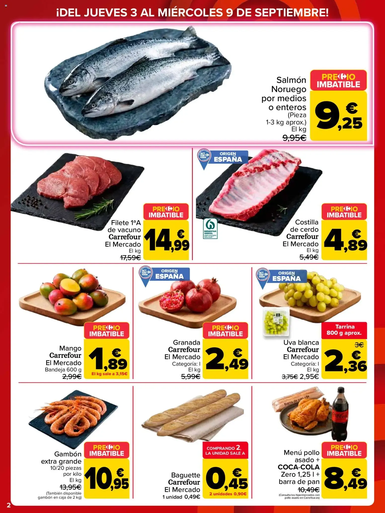 Catálogo de Carrefour Precio Imbatible del 03/09/2026 | Catálogo 3 de septiembre al 9 de septiembre 2026 - Página 2
