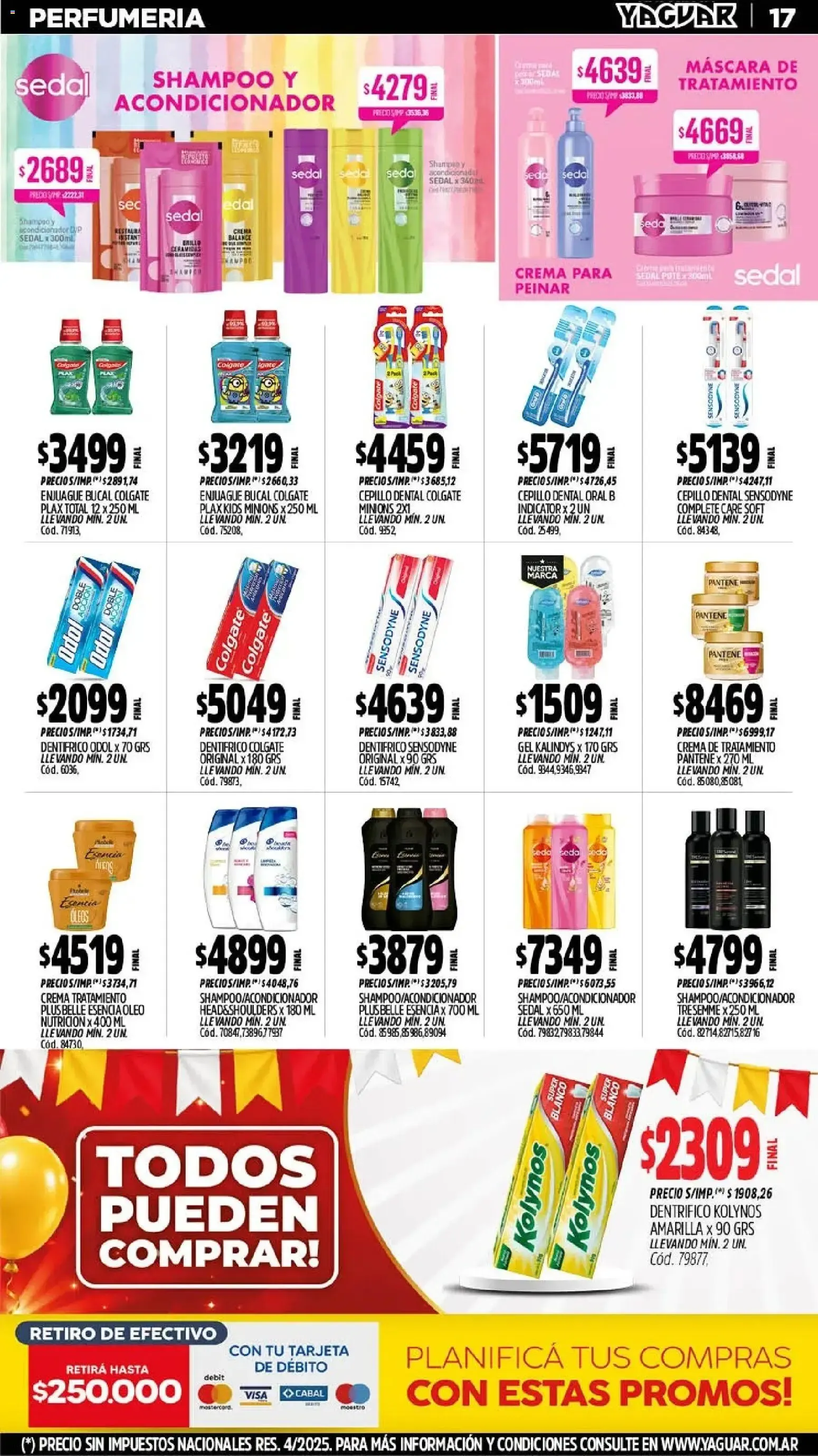 Ofertas de Mayorista Yaguar - El Cumple del Año 38 19 de octubre al 24 de octubre 2026 - Página 19 del catálogo
