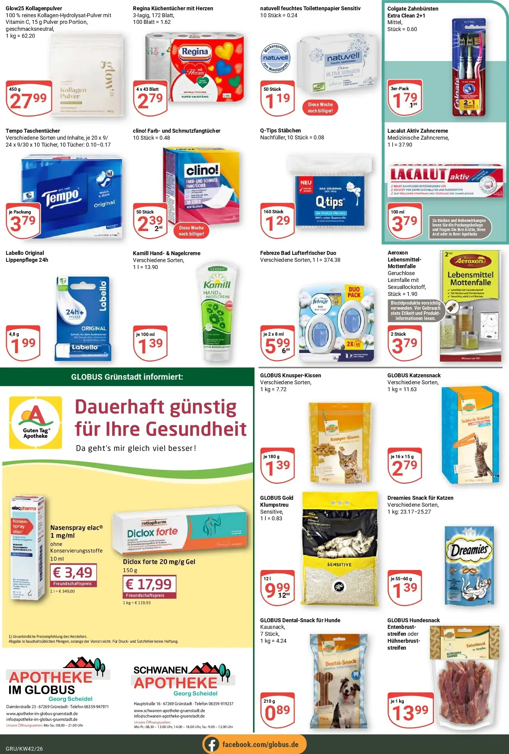 Globus - Grünstadt Prospekt – von Montag 12.10.2026 bis Samstag 17.10.2026 von 12. Oktober bis 17. Oktober 2026 - Prospekt seite 20
