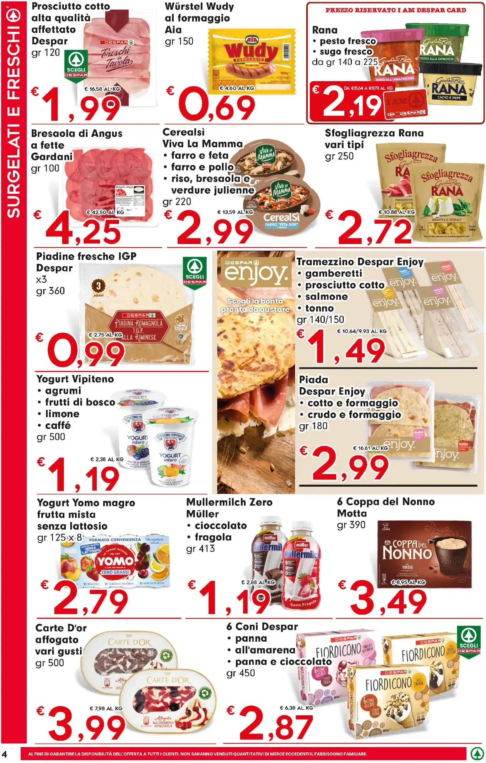 Nuovo Eurospar volantino dal 16/07/2026 > offerte anteprima 🛍️ da 16 luglio a 29 luglio di 2026 - Pagina del volantino 4