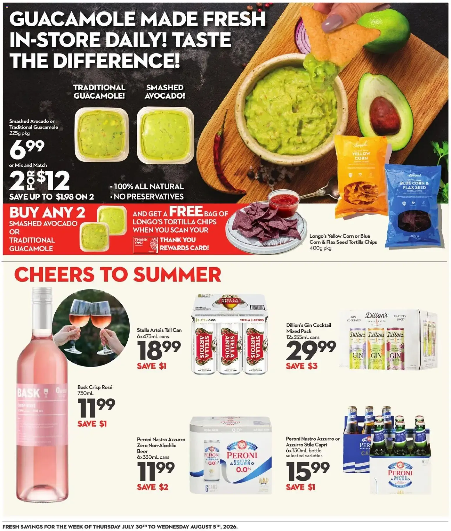 Longo's Civic Holiday Hours from August 3 to August 3 2026 - flyer page 18
