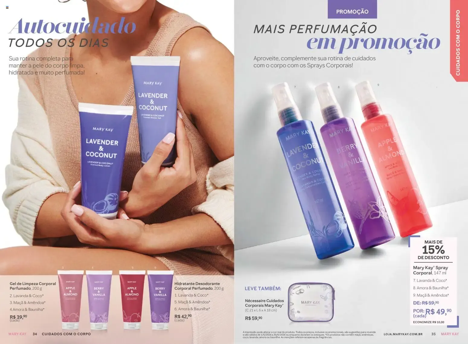 Encarte de Revista Mary Kay - Catálogo Junho 2026 (01/06 - 30/06/2026) 1 de junho até 30 de junho 2026 - Pagina 18
