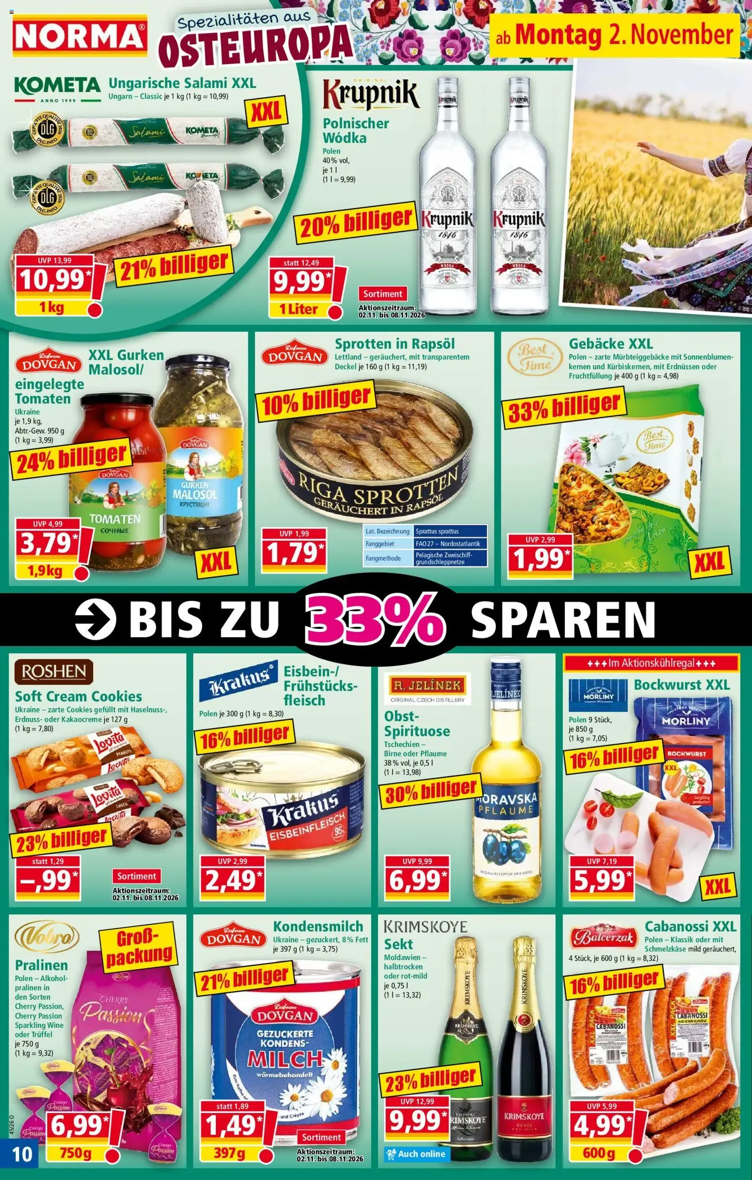 Norma Prospekt (ab 02.11.2026) zum blättern » Angebote von 2. November bis 8. November 2026 - Prospekt seite 10