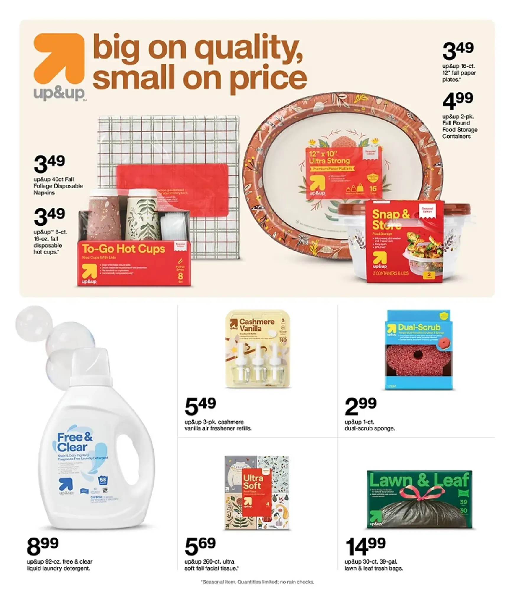 Weekly ad Cozy flavors under $6 from September 27 to October 3 2026 - Page 32