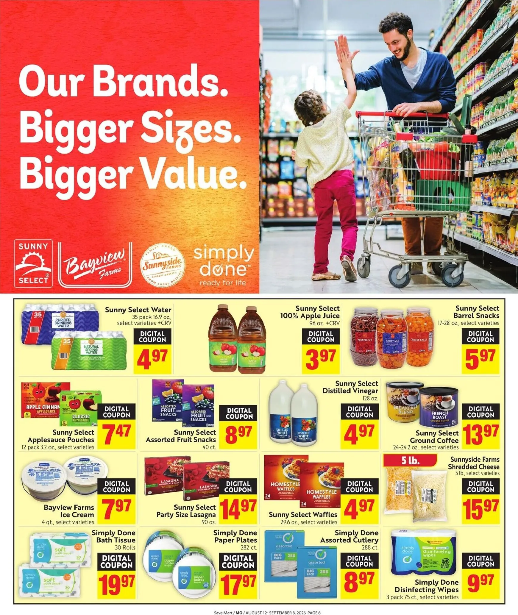 Weekly ad Save Mart - Save with Our Quality Brands from August 12 to September 8 2026 - Page 6