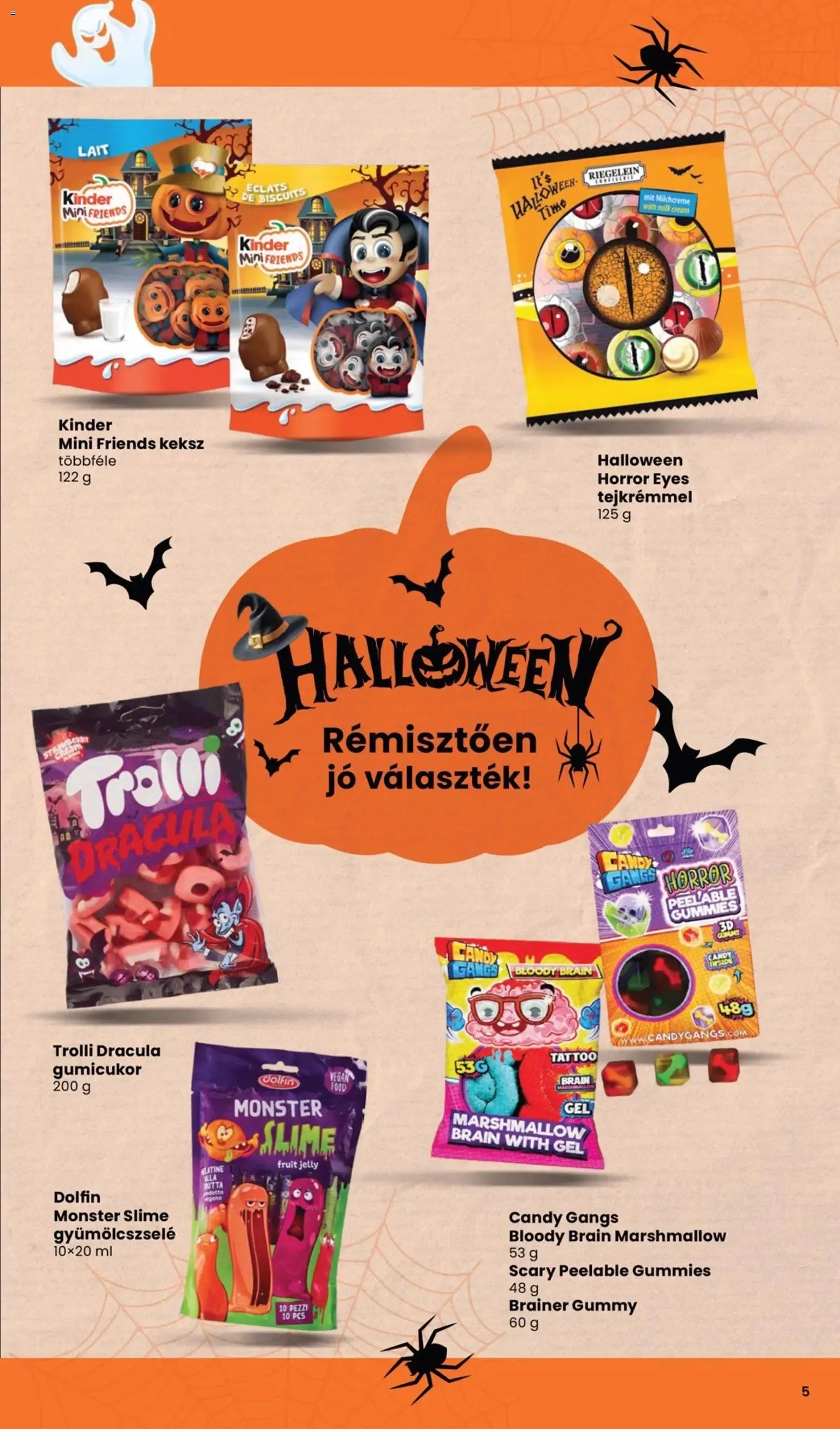 Katalógus Spar Halloween katalógus - 2026.10.01.-tól október 1.-tól október 31.-ig 2026. - Oldal 5