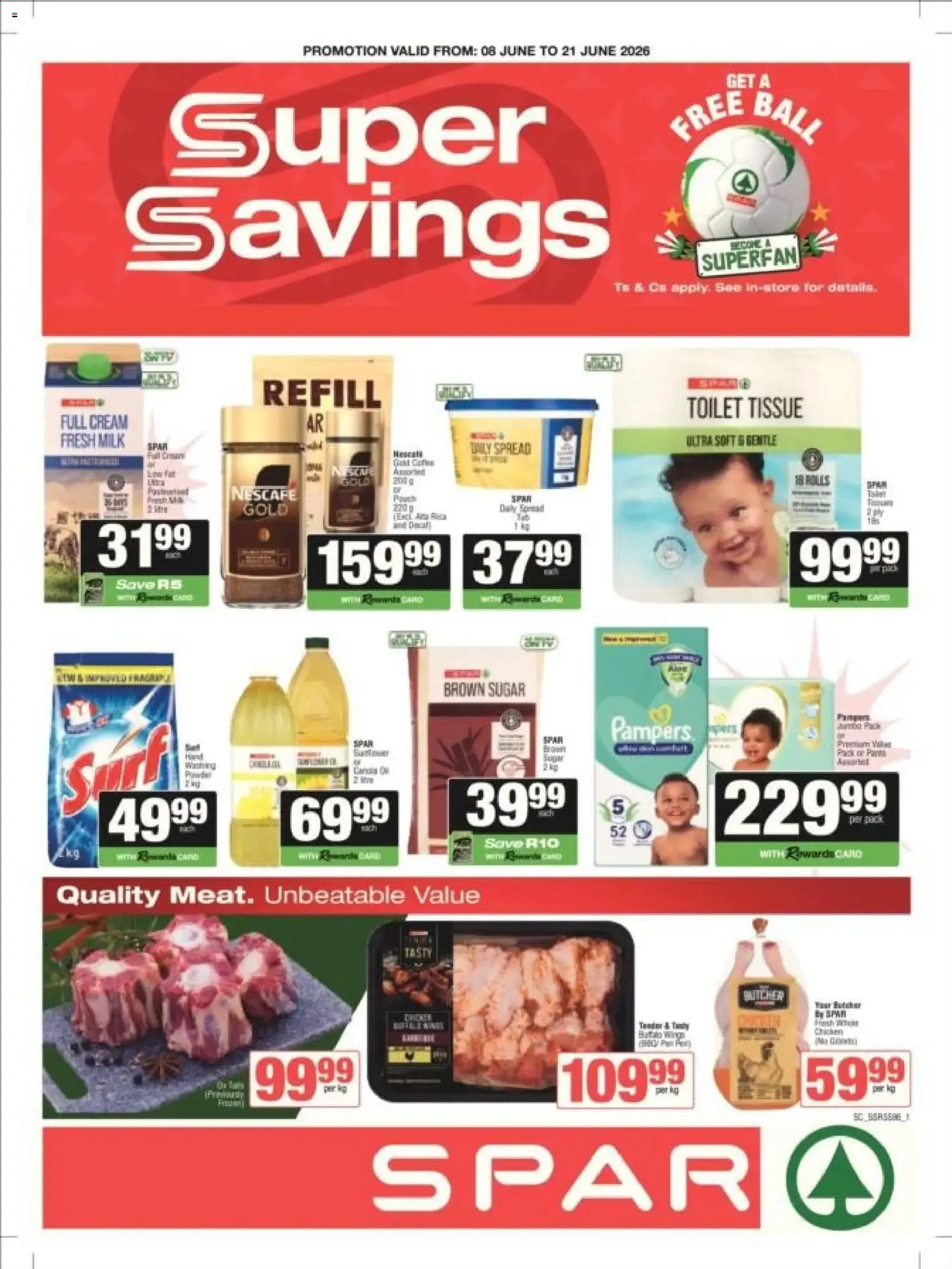 Spar - Gauteng - Weekly Specials (08/06/2026 - 21/06/2026) Online from 8 June to 21 June 2026 - Catalogue Page 1