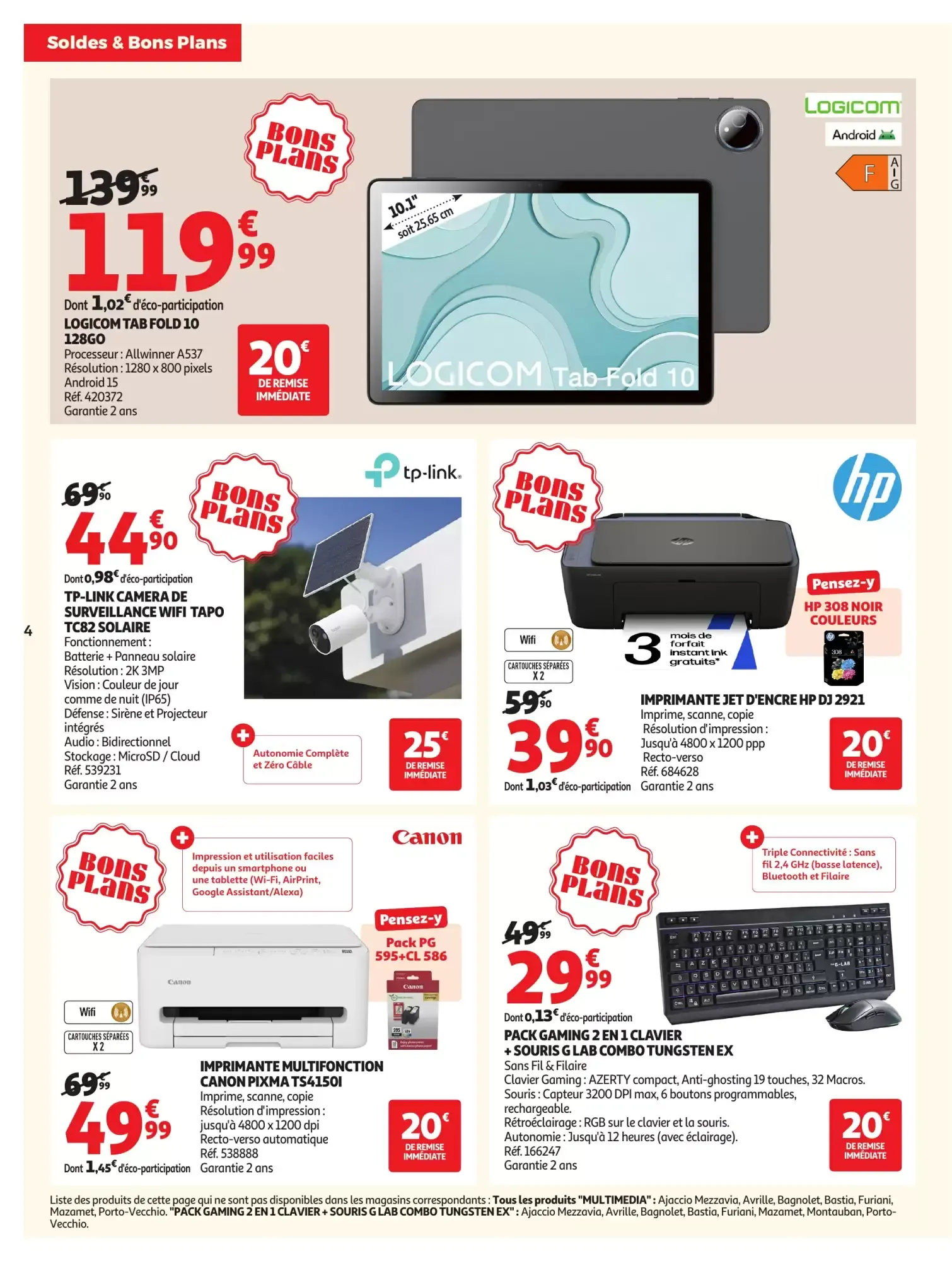Soldes & Bons Plans du 24 juin au 21 juillet 2026 - Catalogue page 4