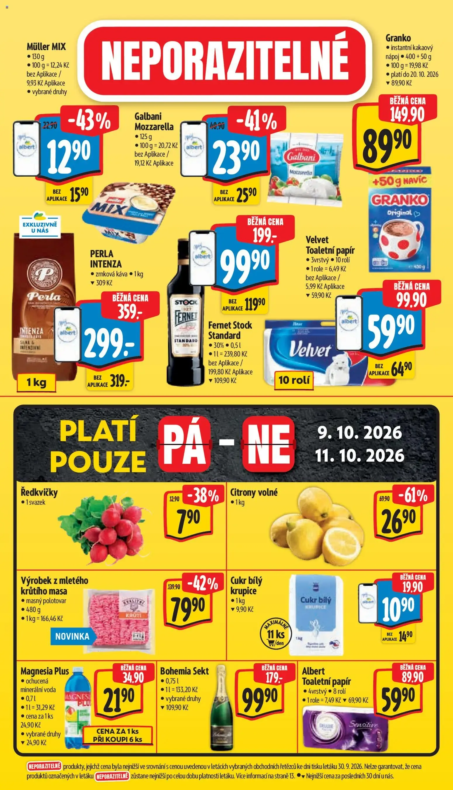 Albert leták - Hypermarket od 07.10.2026 - Akční leták - 7. října 13. října 2026 - Page 59
